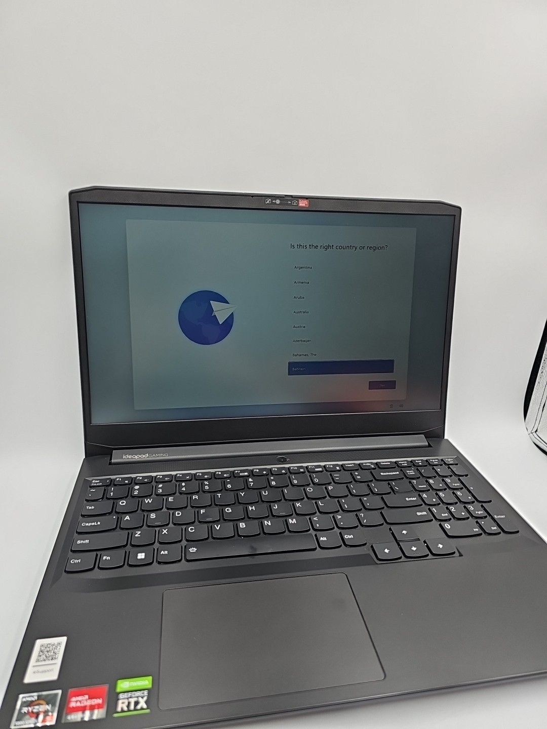 Lenovo Ideapad Gaming 3 (15ACH6) Ryzen 5 5600H 8GB, 256GB SSD, RTX 3050 Ti