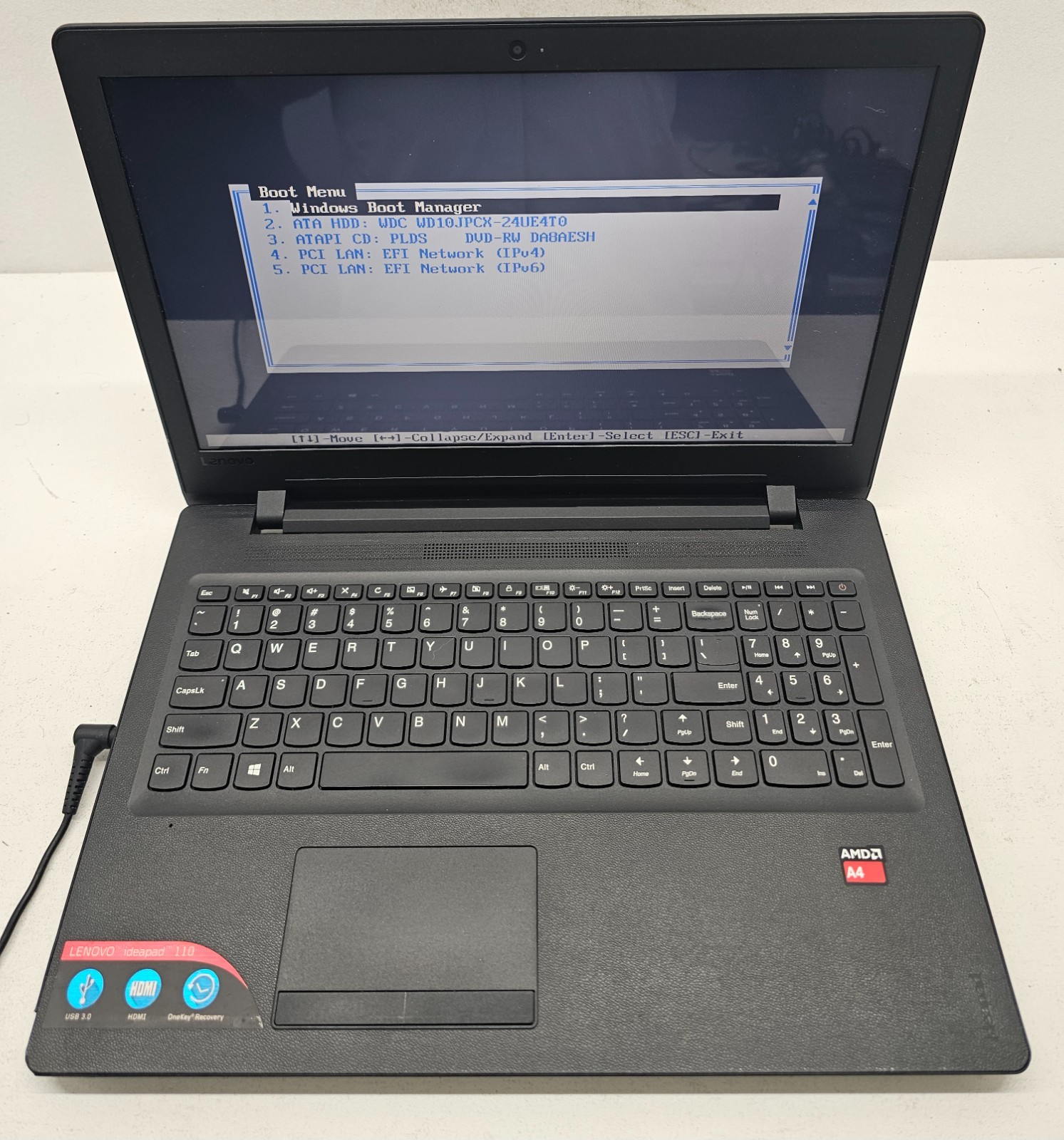 Lenovo IdeaPad 110-15ACL 15.6″ Laptop AMD A4-7210 4GB RAM 1TB HDD NO OS (FL)