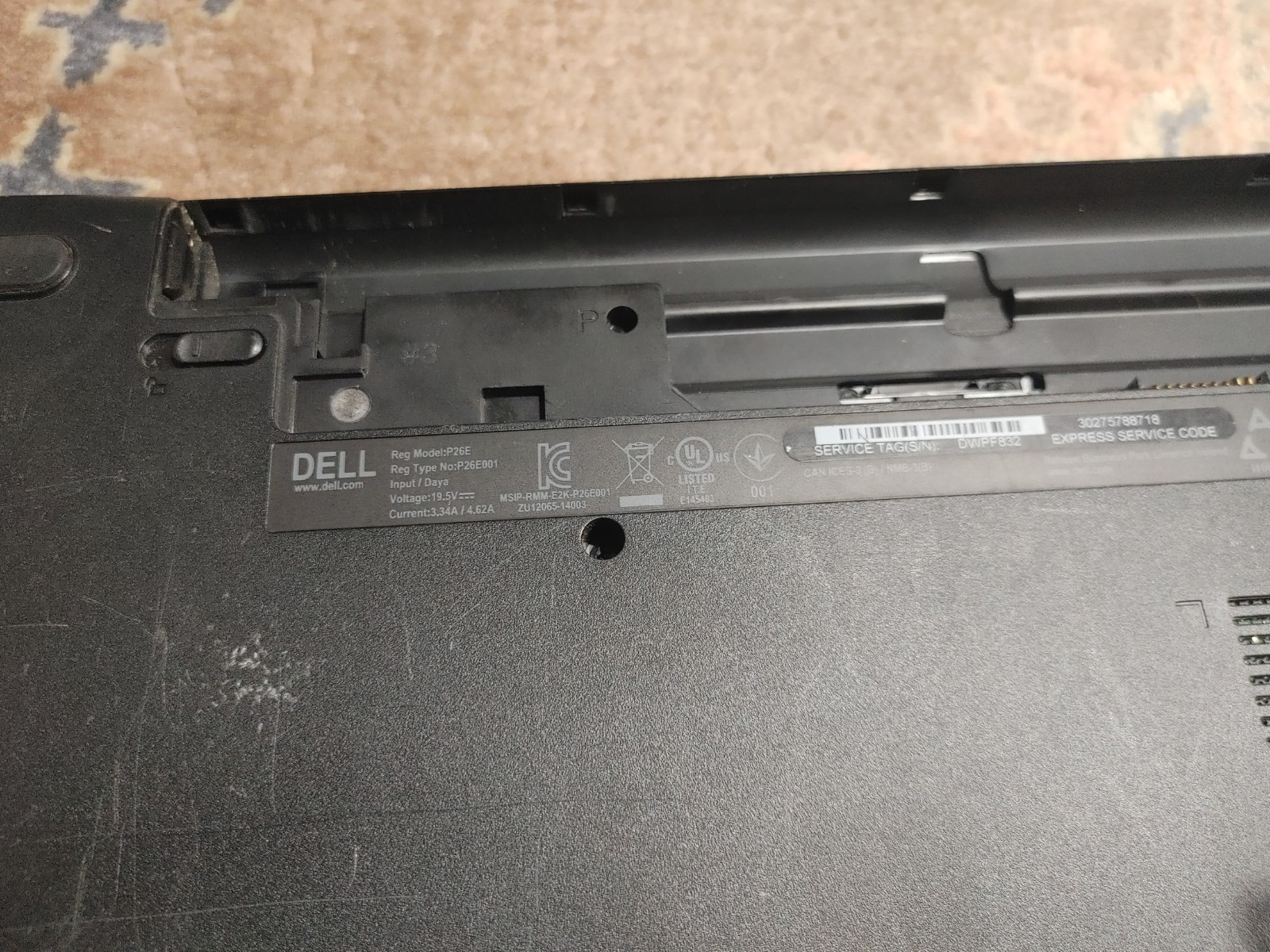 17.3″ Dell Inspiron 5749 Laptop Intel Core i3, 4gb, 500gb, W11