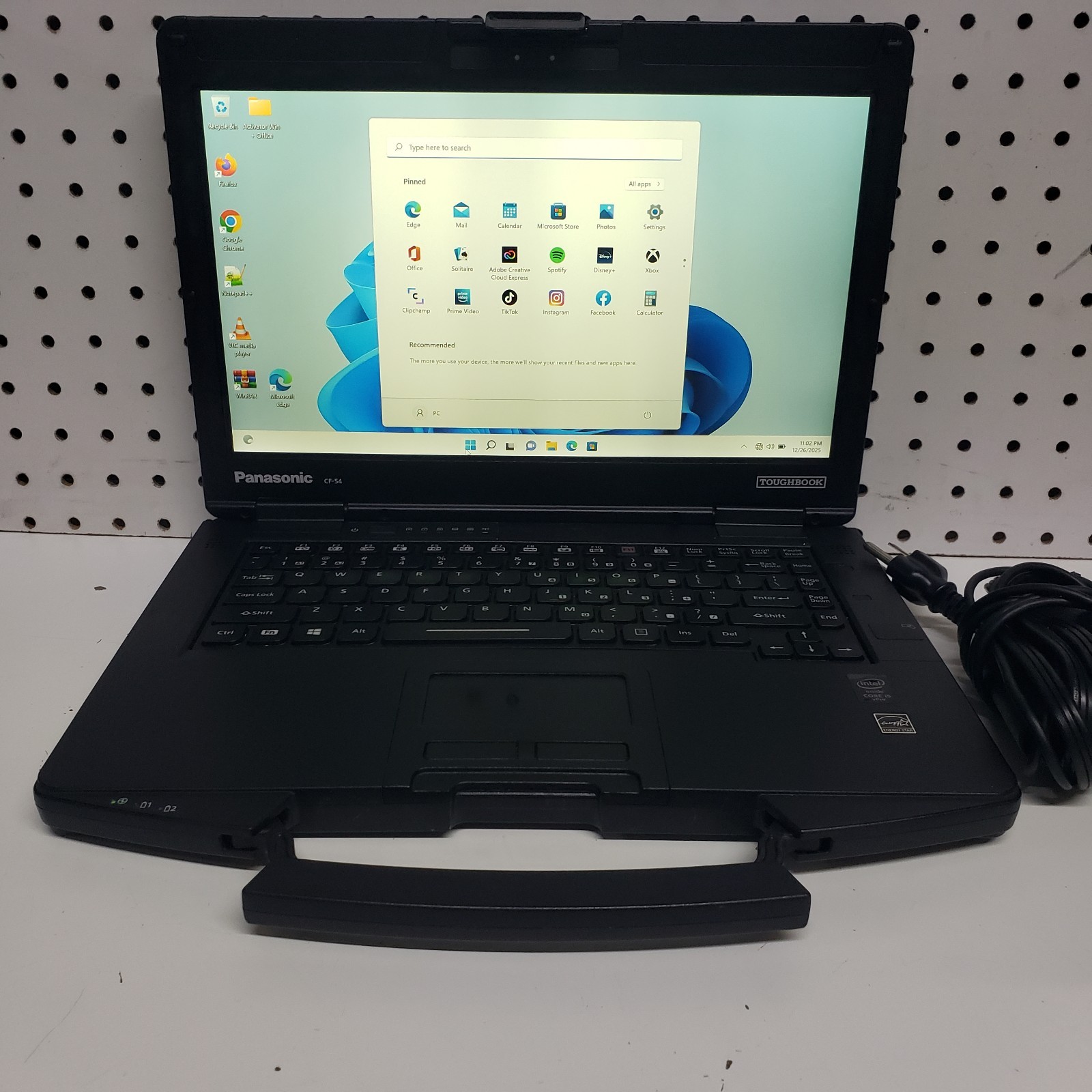 Panasonic ToughBook CF-54 14″ i5-5300U CPU 2.30Ghz 8GB Ram 256GB SSD Win11 Pro
