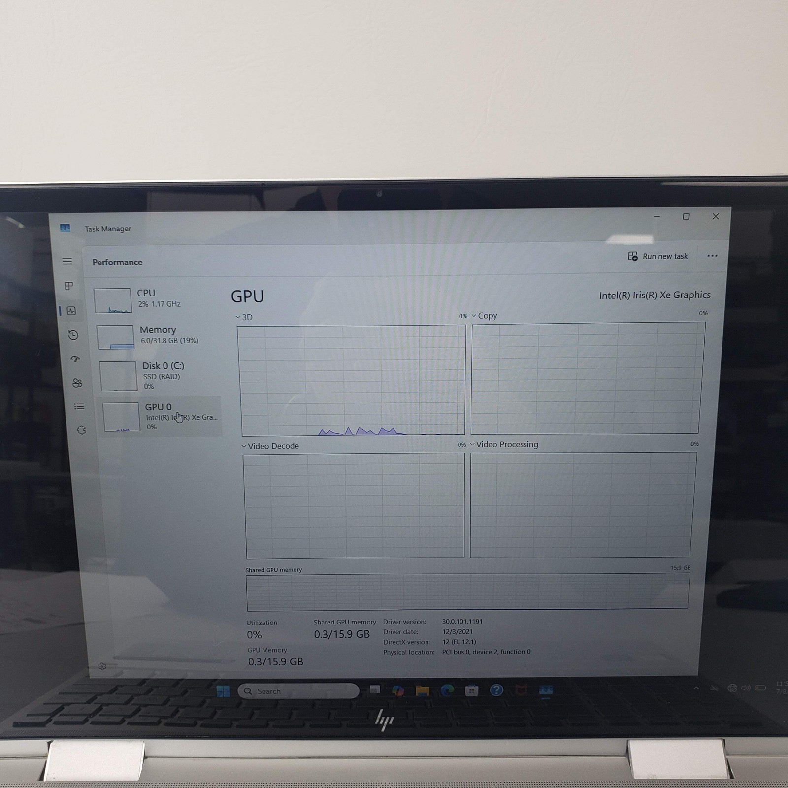 HP Envy x360 QGLET1H 15.6″ i5-1135G7 2.4GHz 32GB RAM 1TB SSD