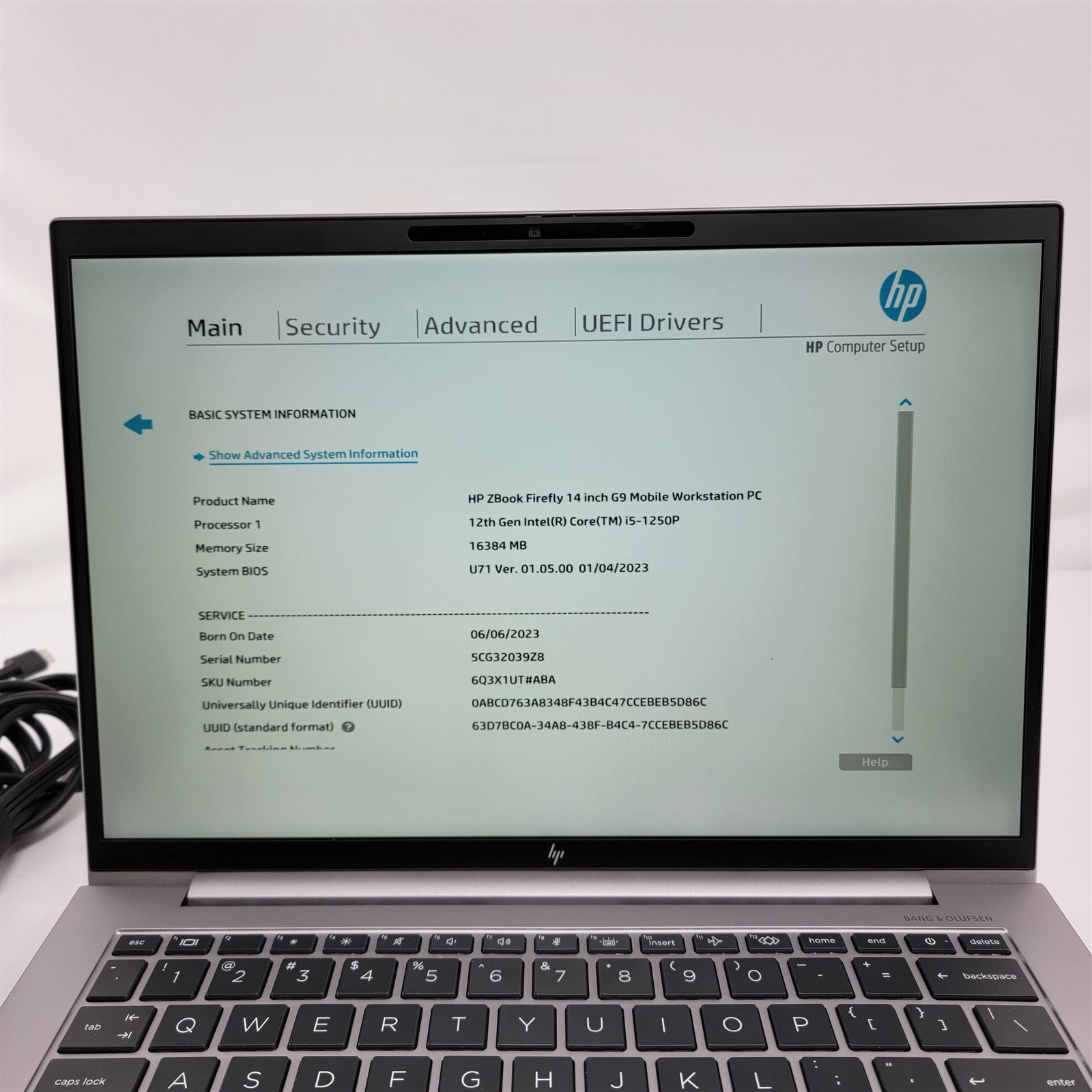 HP ZBook Firefly 14 G9 2022 14” i5-1250P 1.7GHz 16GB 256GB SSD Iris Xe Laptop