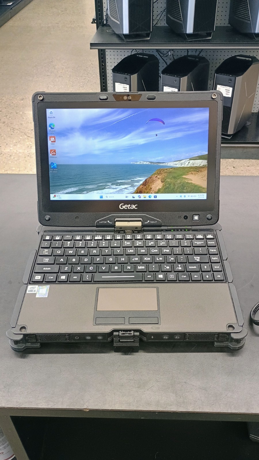 Getac V110G6 Quad Core i5-10210U 1.60GHz – 256GB SSD – 16GB – Win 11 Pro