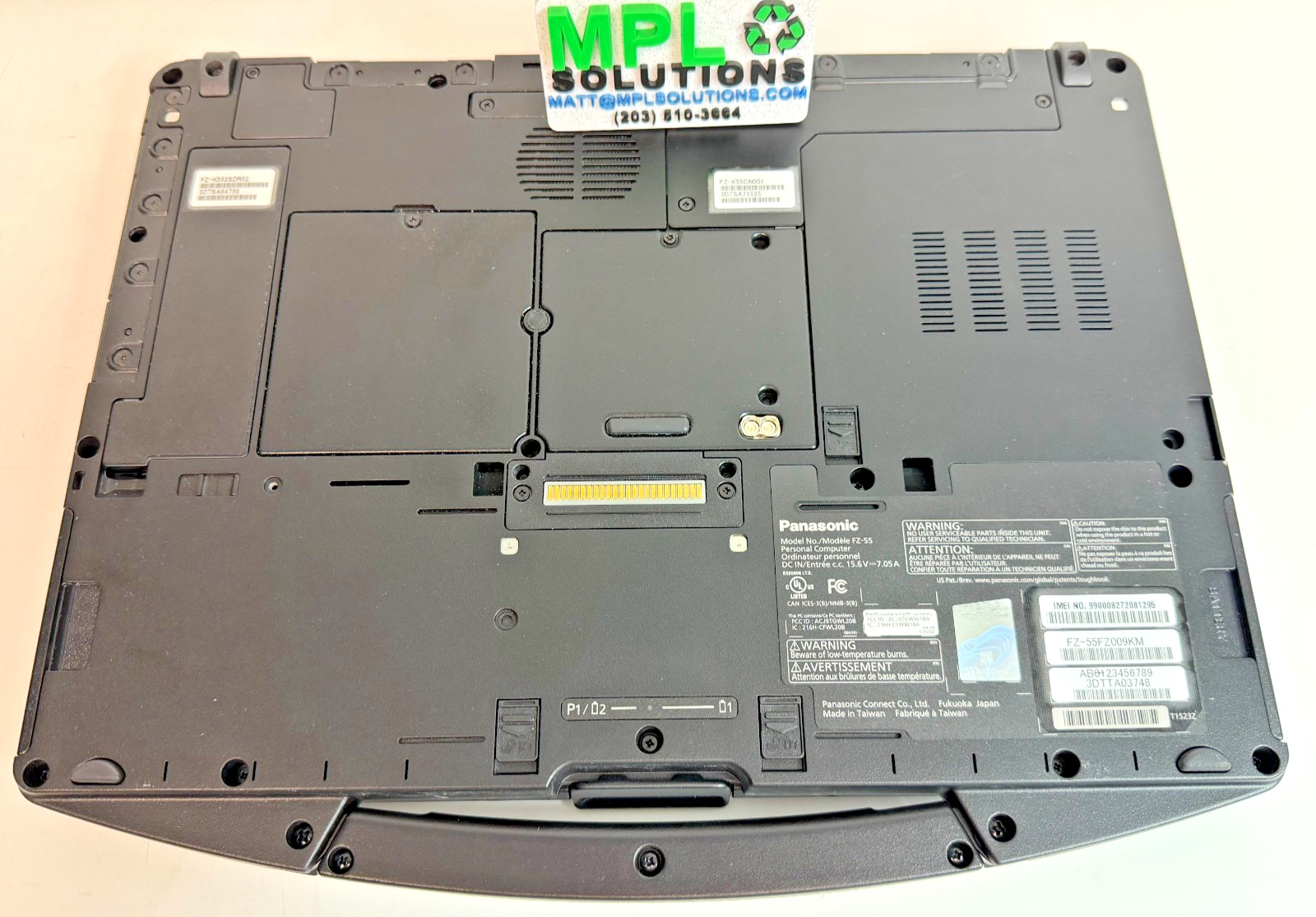 Panasonic Toughbook FZ-55 MK2 14″ i7-1185G7 32G 512G NVMe Touch 4G LTE WiFi W10P