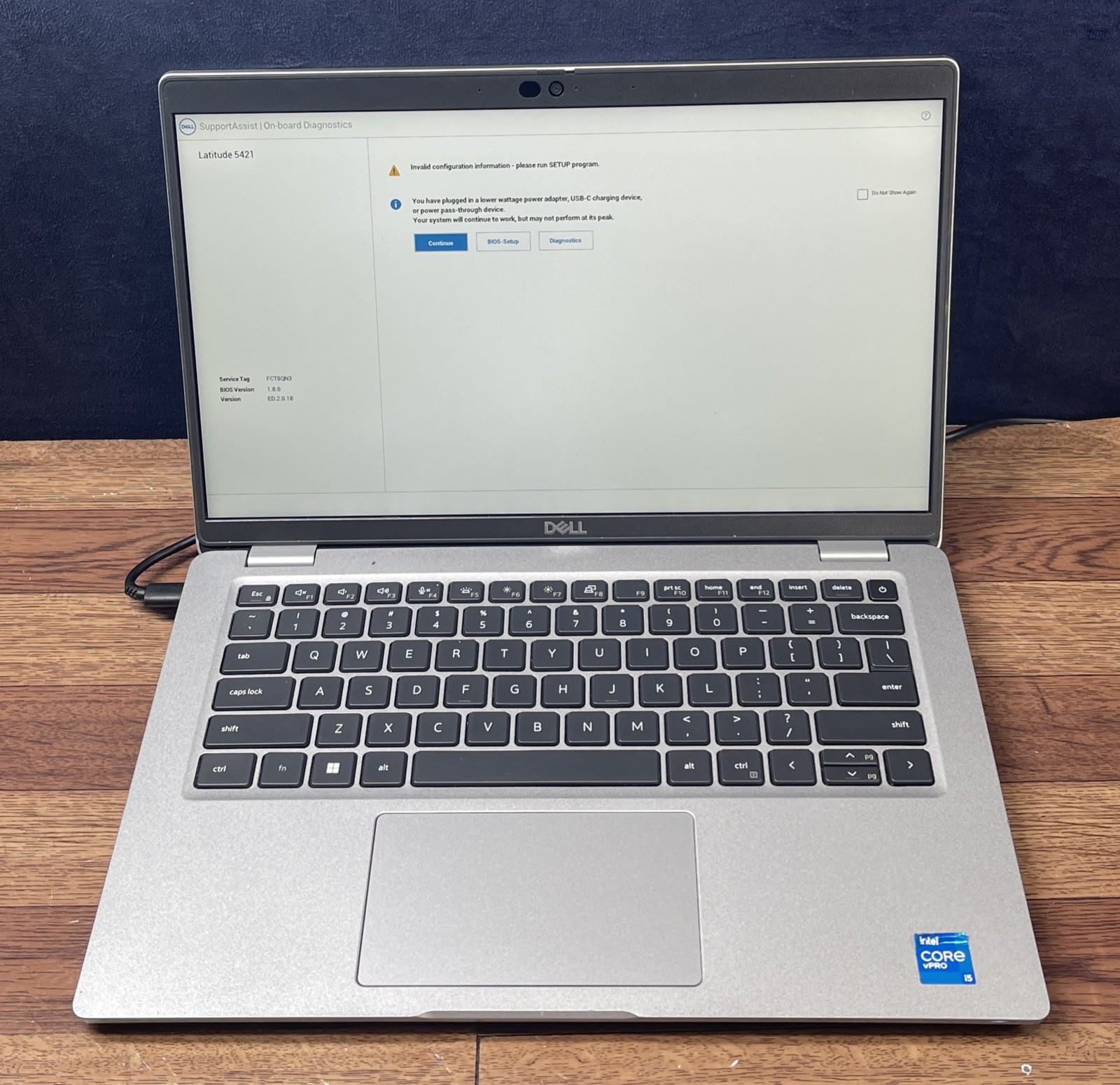 Dell Latitude 5421 Intel Core i5-11500H 2.4 GHz 16GB RAM 256GB SSD