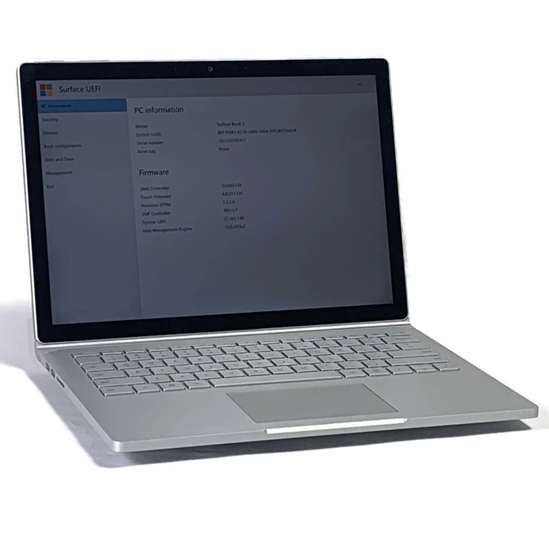 Microsoft Surface Book 3 1900 13.5″ i7-1065G7 1.3GHz 16GB 256GB NVMe SSD – Win11