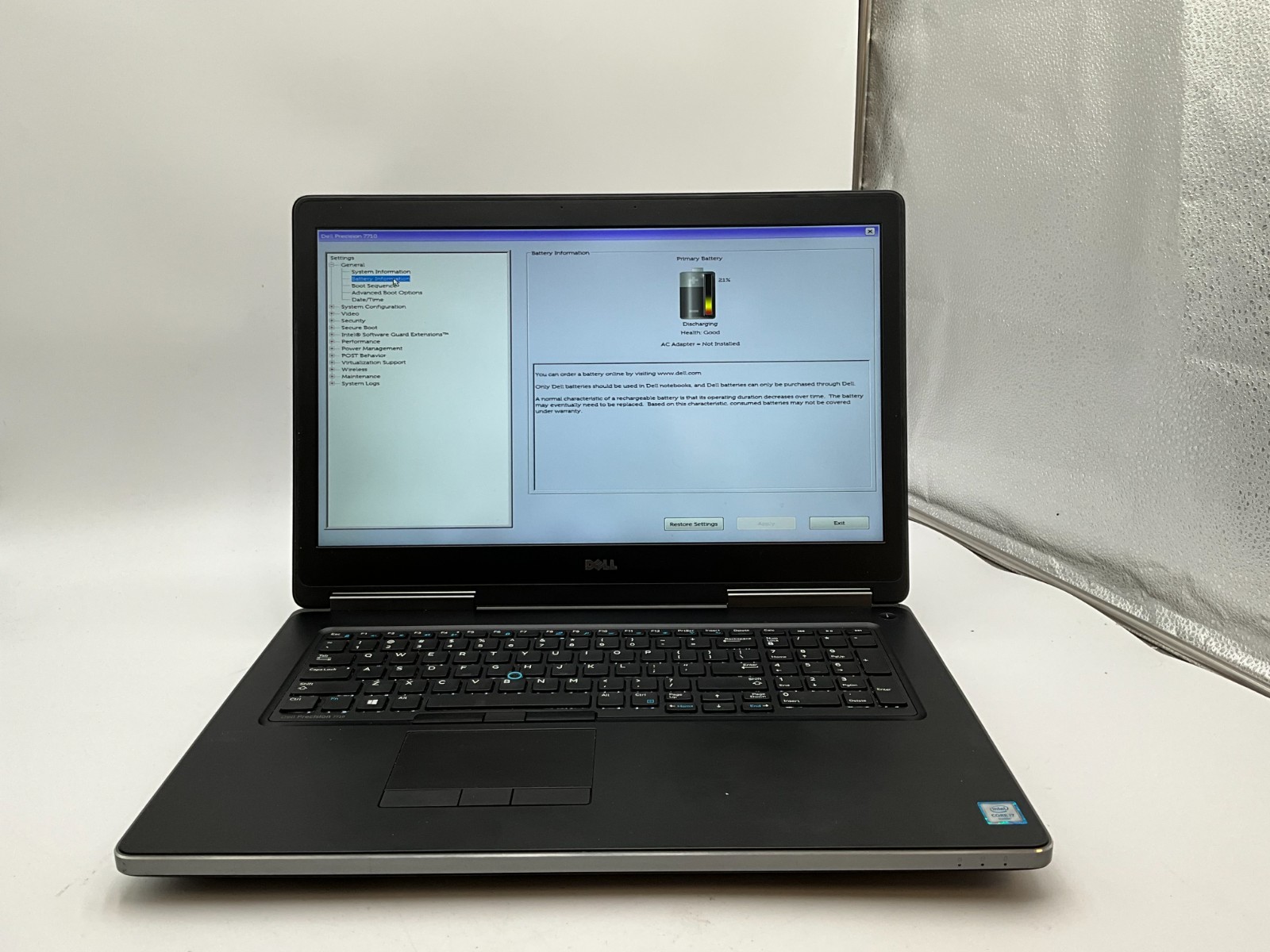 DELL Precision 7710 i7-6820HQ 64gb 1tb/512gb M5000M Laptop 2HDM0G2 no OS