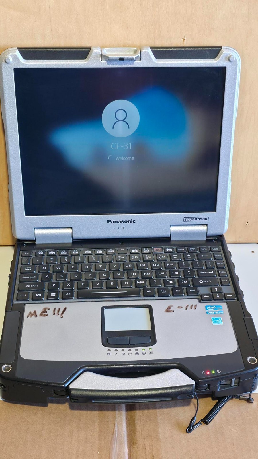 Panasonic Toughbook CF-31 13.1″ i5-3340M 2.70GHz 8GB RAM 500GB HDD Windows 10