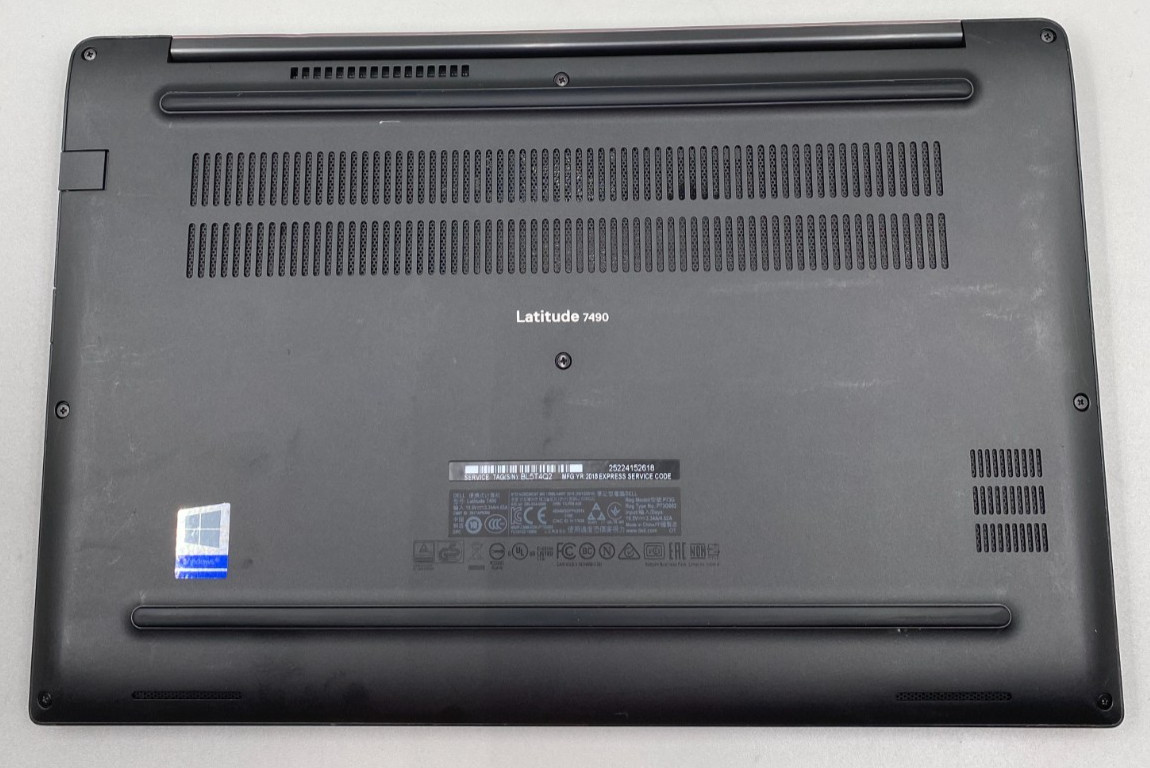 Dell Latitude 7490 14”i5-7300U 2.6Ghz 8GB DDR4 256GB SSD Black Laptop B-/See DC