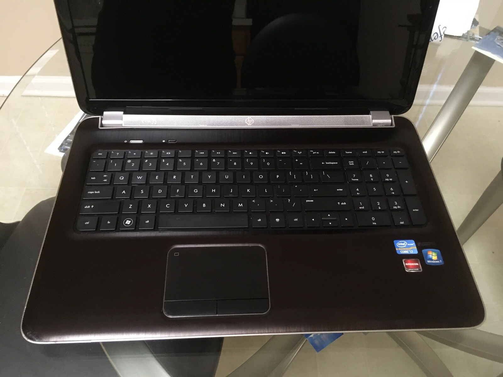 Burgundy HP Pavilion DV7-6000 Laptop Burgundy