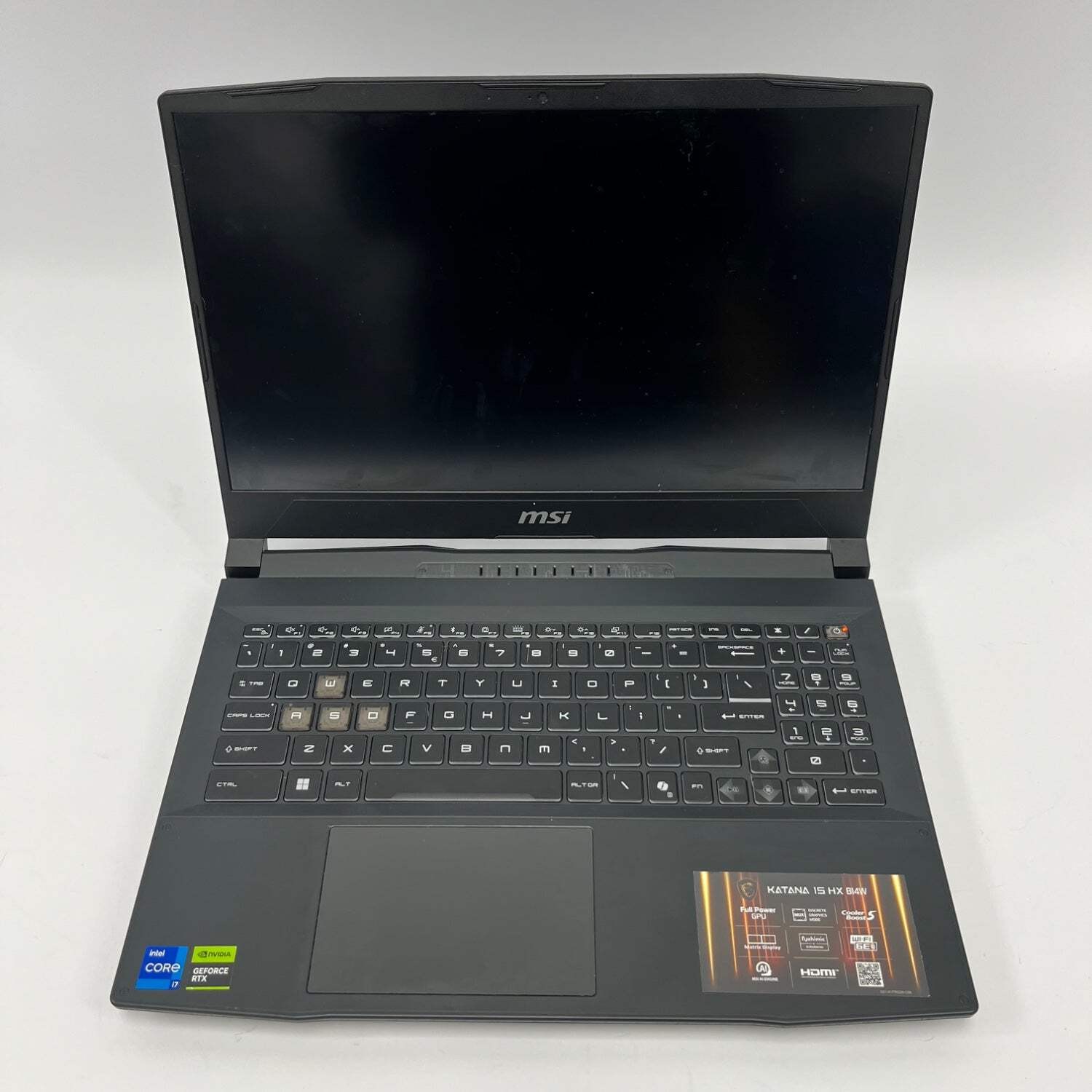 MSI Katana 15 HX 15.6″ i7-14650HX 2.2GHz 64GB RAM 4TB SSD GeForce RTX 5070