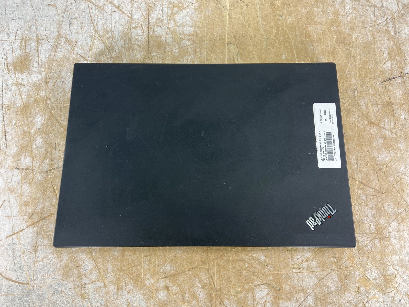 LENOVO THINKPAD T15 GEN 1 i7-10510U @ 1.80GHz, 16GB RAM, NO HDD/OS