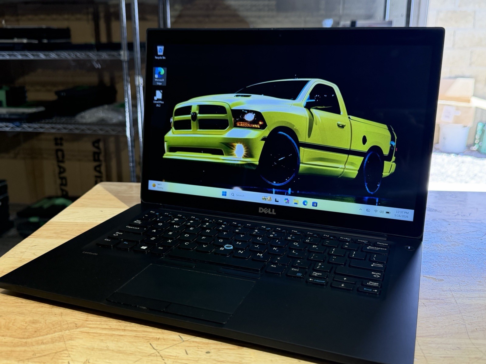Dell Latitude 7480 i7-7600U 16GB RAM 256GB SSD Touch Win 11 Pro + LibreOffice