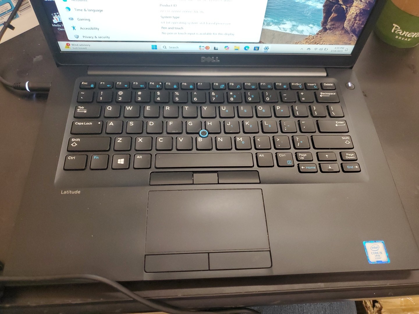 Dell Latitude 7480 14” i5-6300U 2.4GH 16GB DDR4 256GB SSD Win 11 31825-12