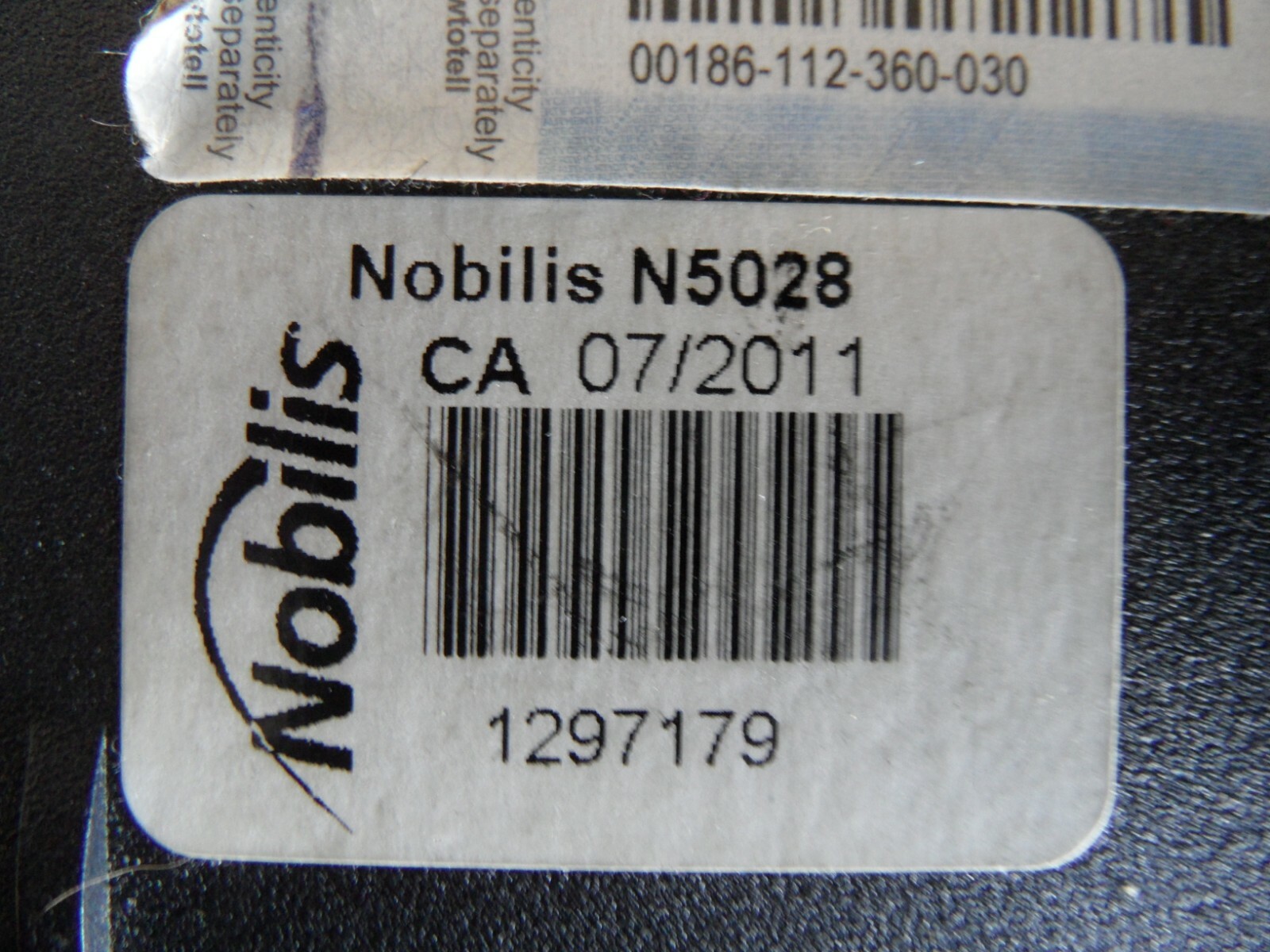 Nobilis N5028 Laptop 4 Parts Booted Windows Hard Drive Wiped *READ*