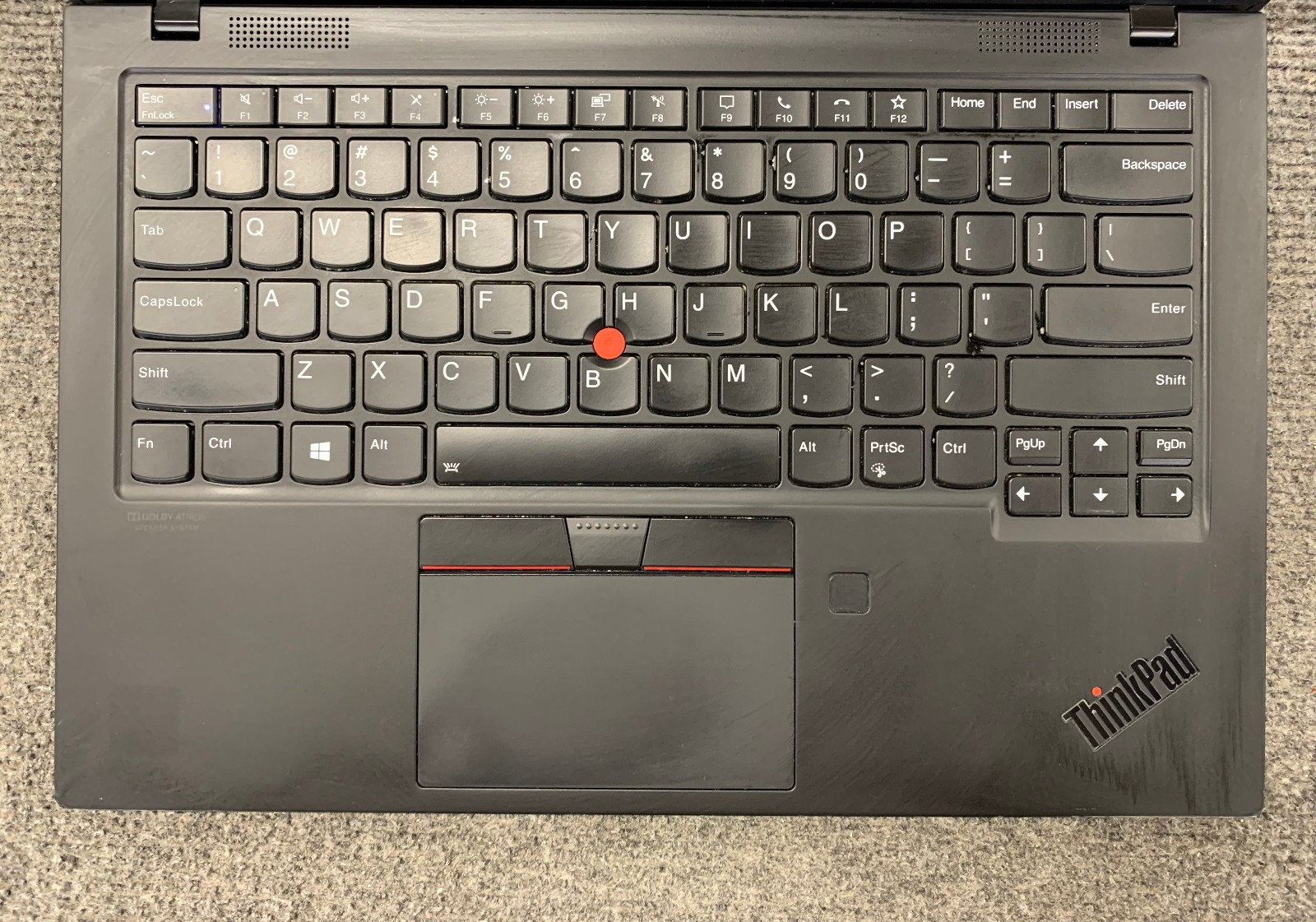 Lenovo ThinkPad X1 Carbon Gen 8 14″ Laptop i5-10210U 8GB RAM 256GB NVMe, As Is