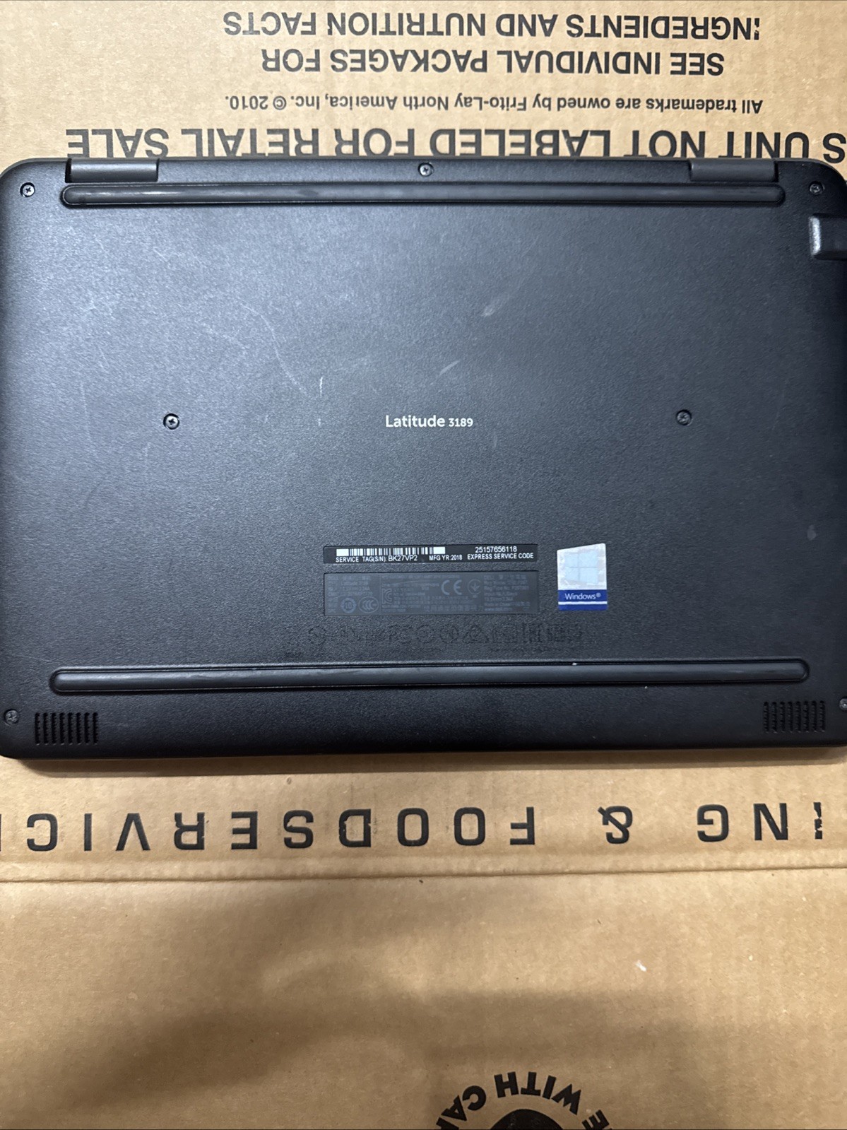 Dell 3189 11.6″ 2-in-1 Touch Laptop N4200 – 128GB – 4GB – Front Facing Camera