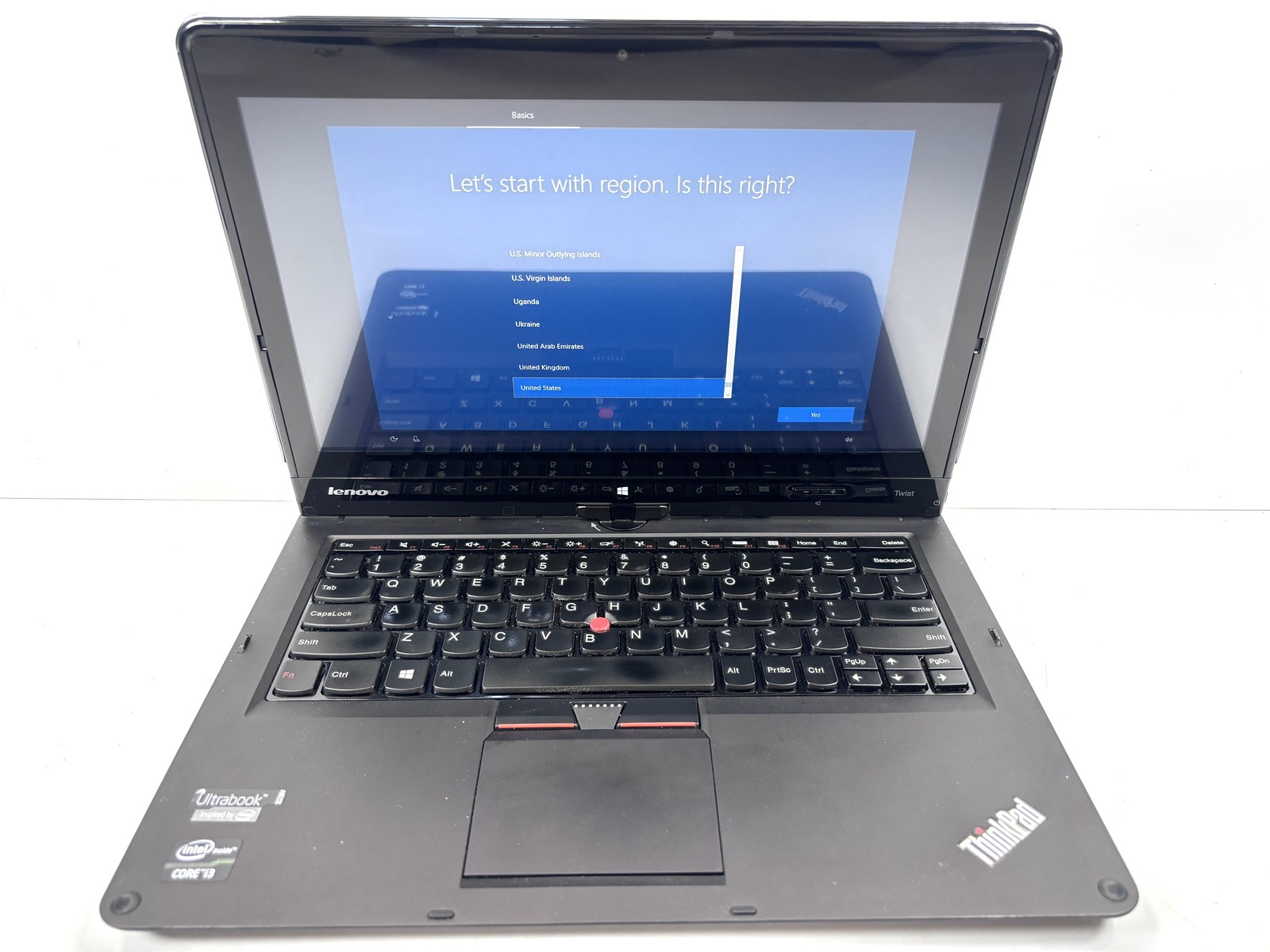 Lenovo ThinkPad Twist S230u – 12.5″ HD Touch, 1.8GHz i3, 4GB RAM