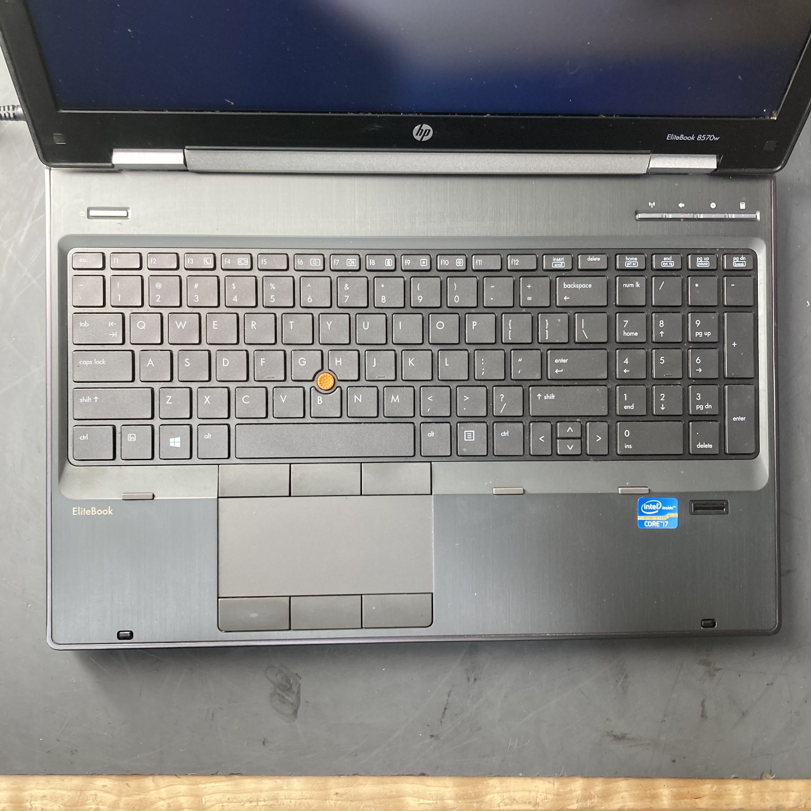 HP EliteBook 8570W Workstation i7-3630qm 2.4GHz 24GB RAM 120GB mSATA 1TB HDD
