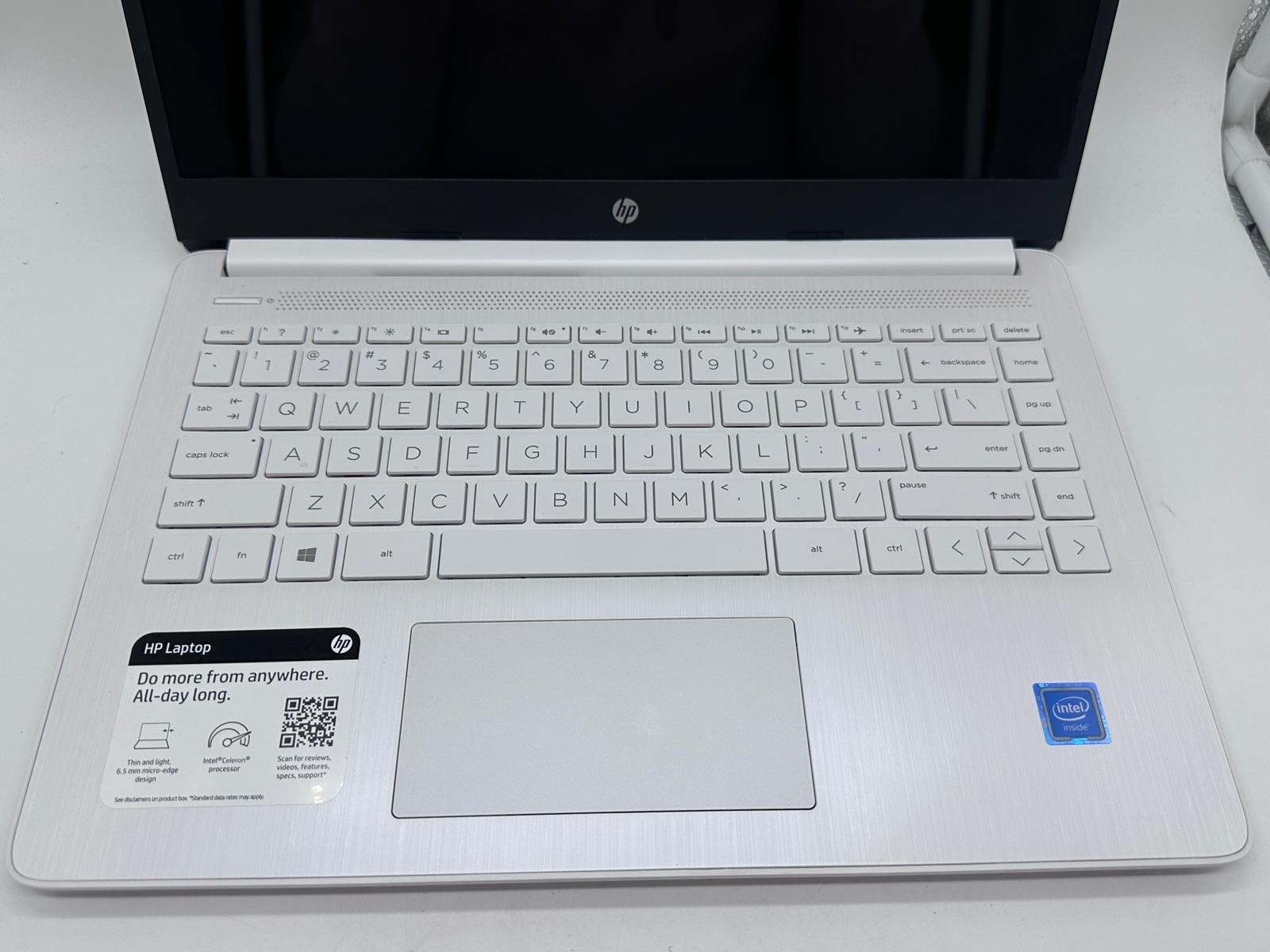 HP (14-DQ0070NR) Intel Celeron N4020 1.1GHz – 64GB SSD – 4GB RAM – “PARTS”