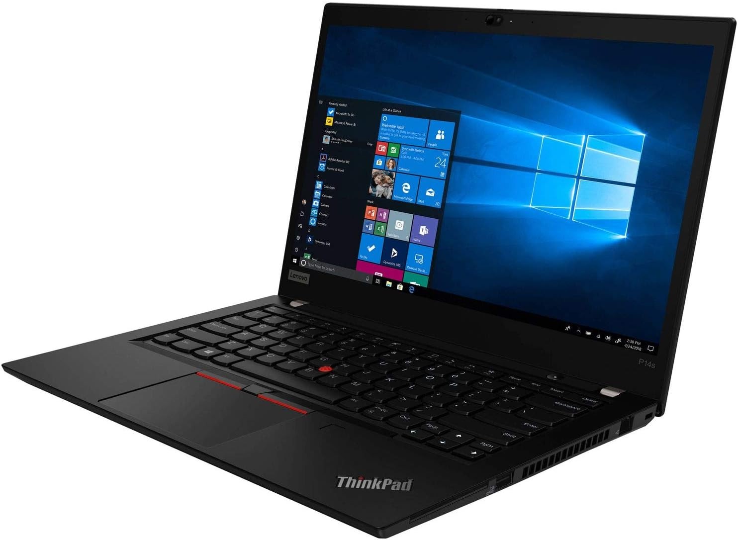Lenovo ThinkPad P14s Gen 1 14″ Touchscreen i7-10610U@1.8GHz 48GB/1TB Quadro P520
