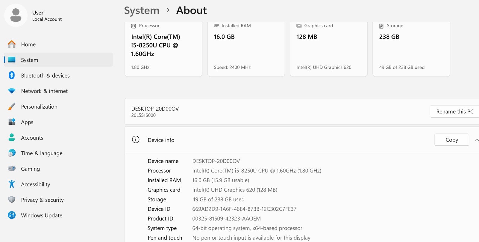 Dell Precision 7510 15.6” i7-6820HQ 16GB RAM 256GB NVMe SSD M2000M 4GB Win11Pro