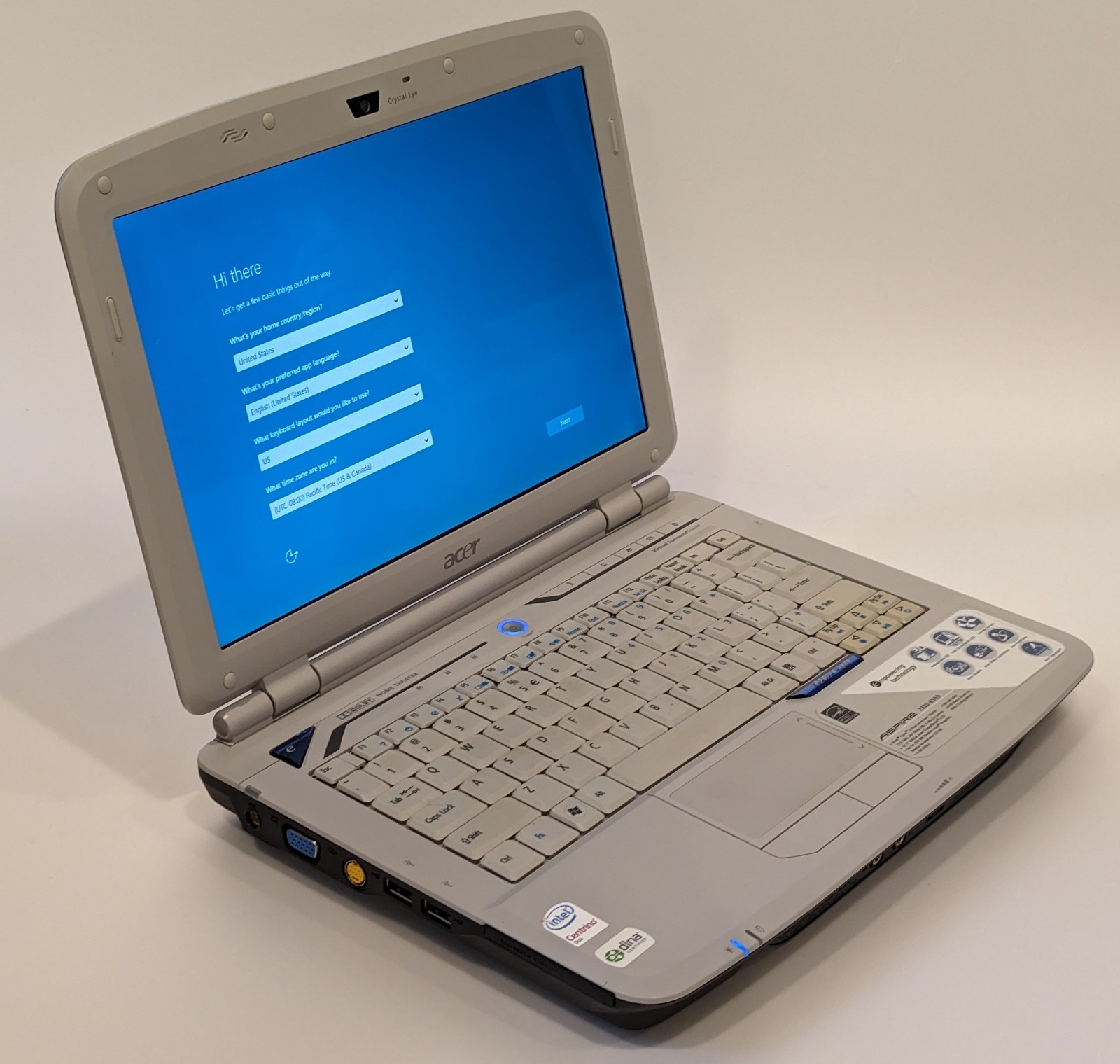 Acer Aspire 2920-6569 12.1″ Laptop – Intel Core 2 Duo – 2GB RAM – 250GB HDD