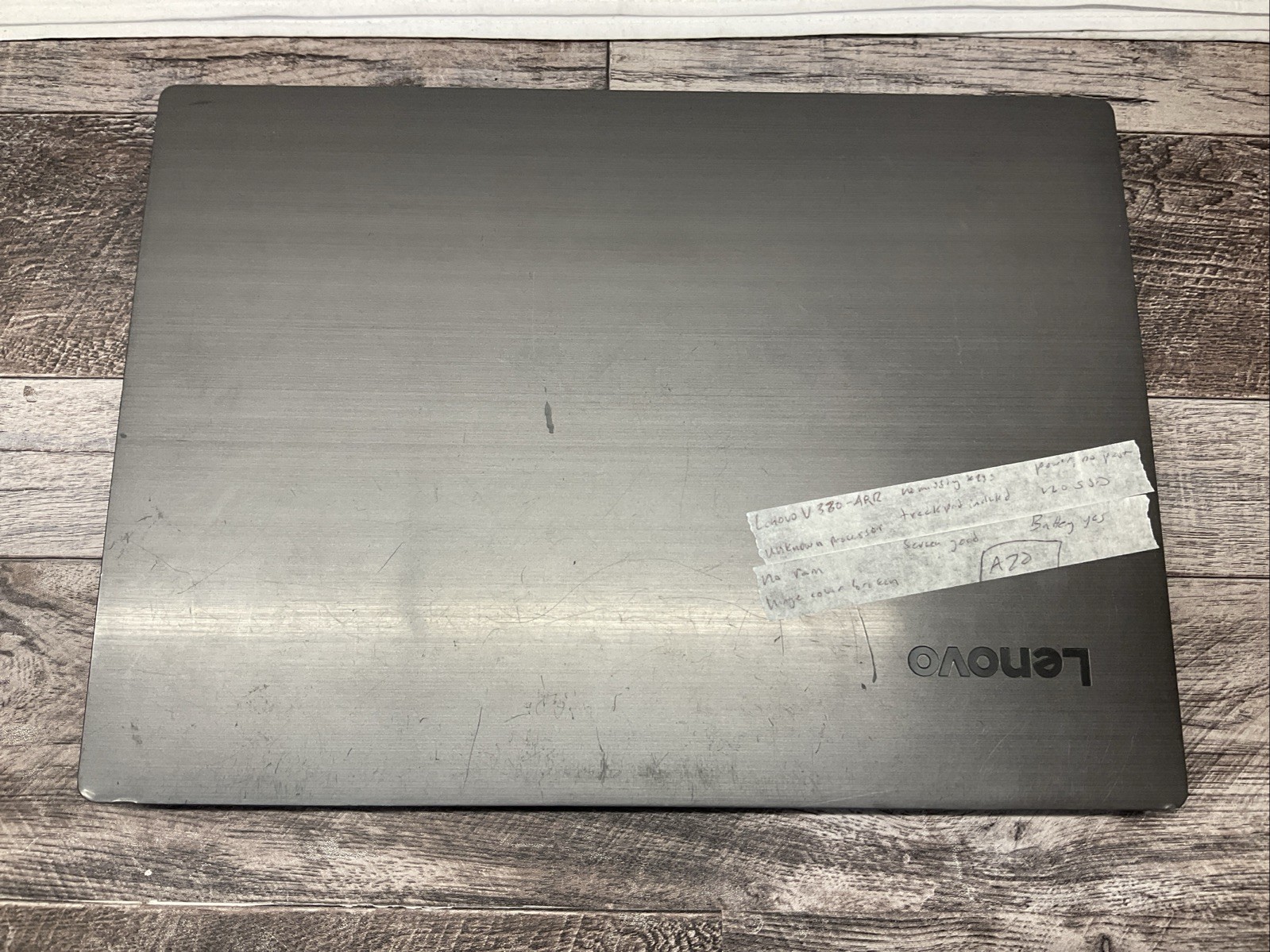 Lenovo V330-14ARR / Unknown Processor / No RAM / Laptop Notebook PC / A20