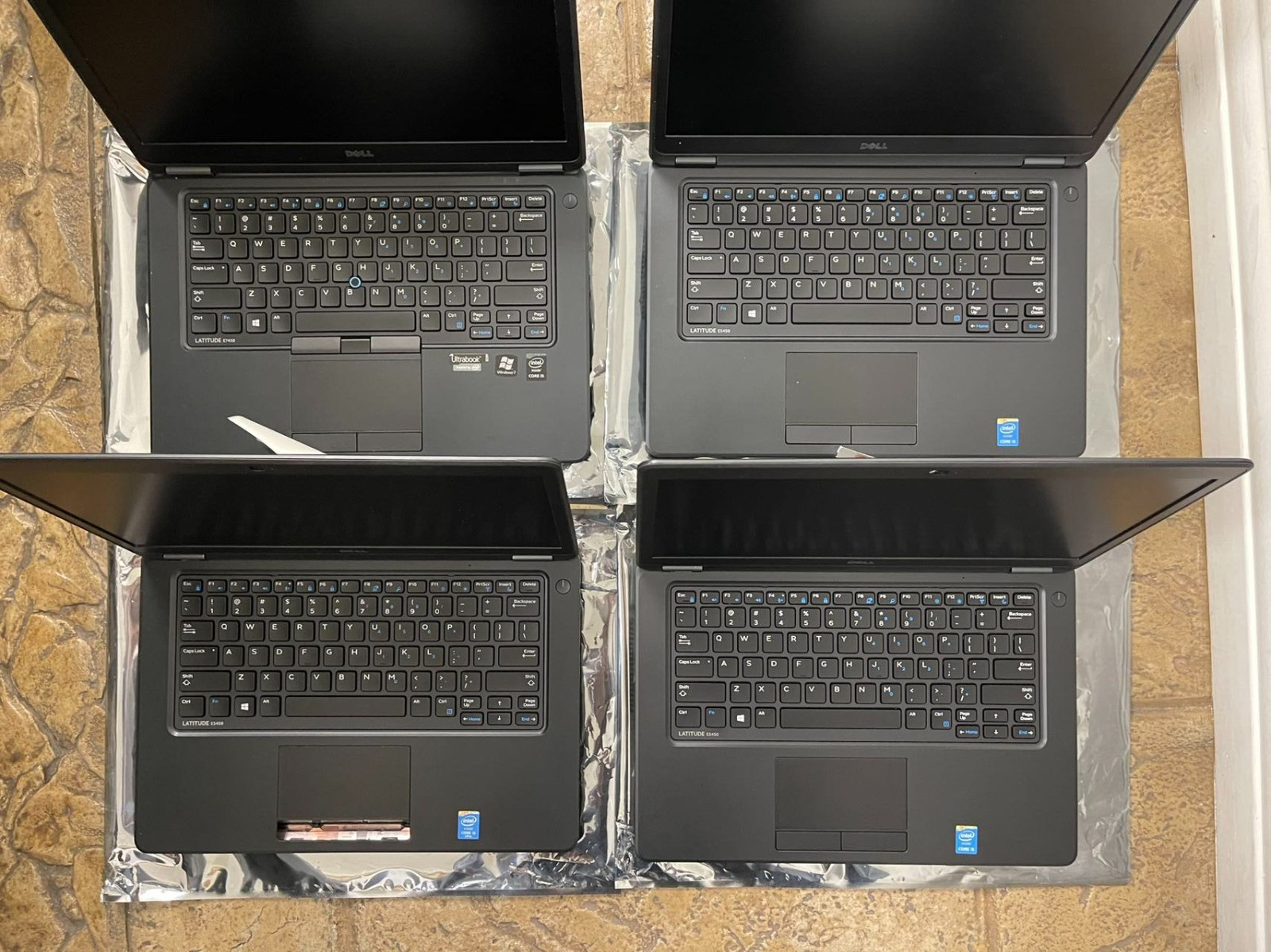 LOTX4 Dell Latitude 14.0″ 3X E5450 +1X E7450 I5 Screen Motherboard *READ*