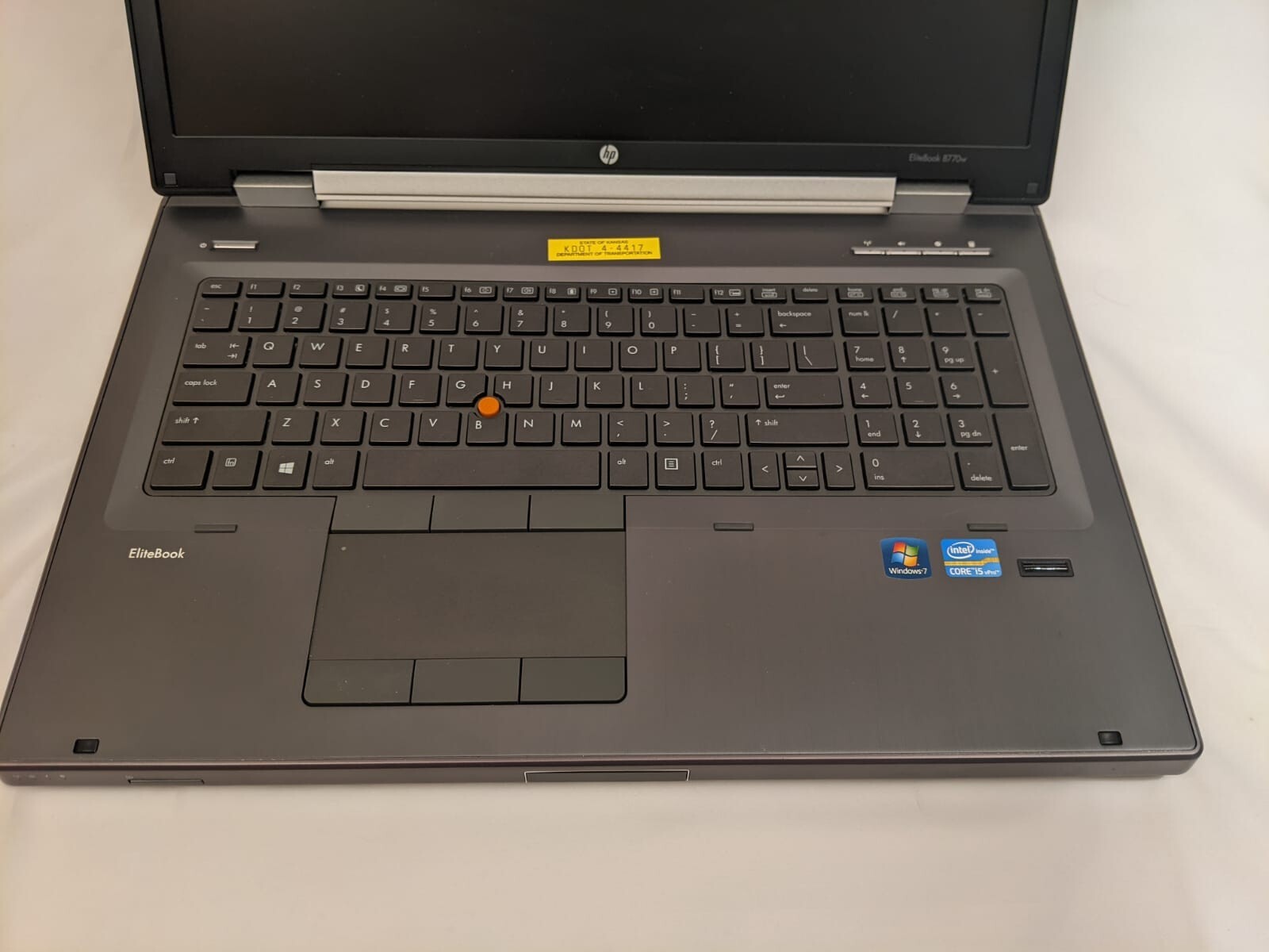 Lot of 2 HP Elitebook 8770w 17.3″ i5-3320M 8GB GB Laptop [No OS/HD/AC]