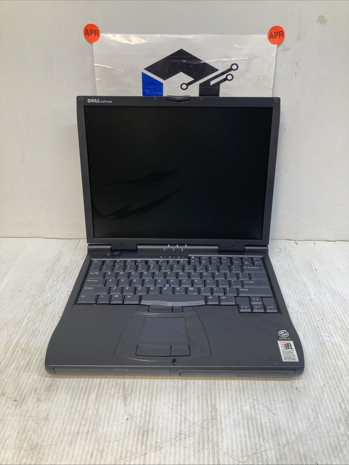 Dell Latitude CPX PPX Mobile Pentium III 500GHz 256MB no HDD Boot to BIOS