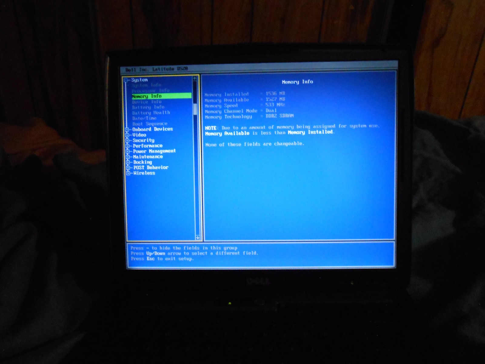 Dell Latitude D520 Windows XP Professional
