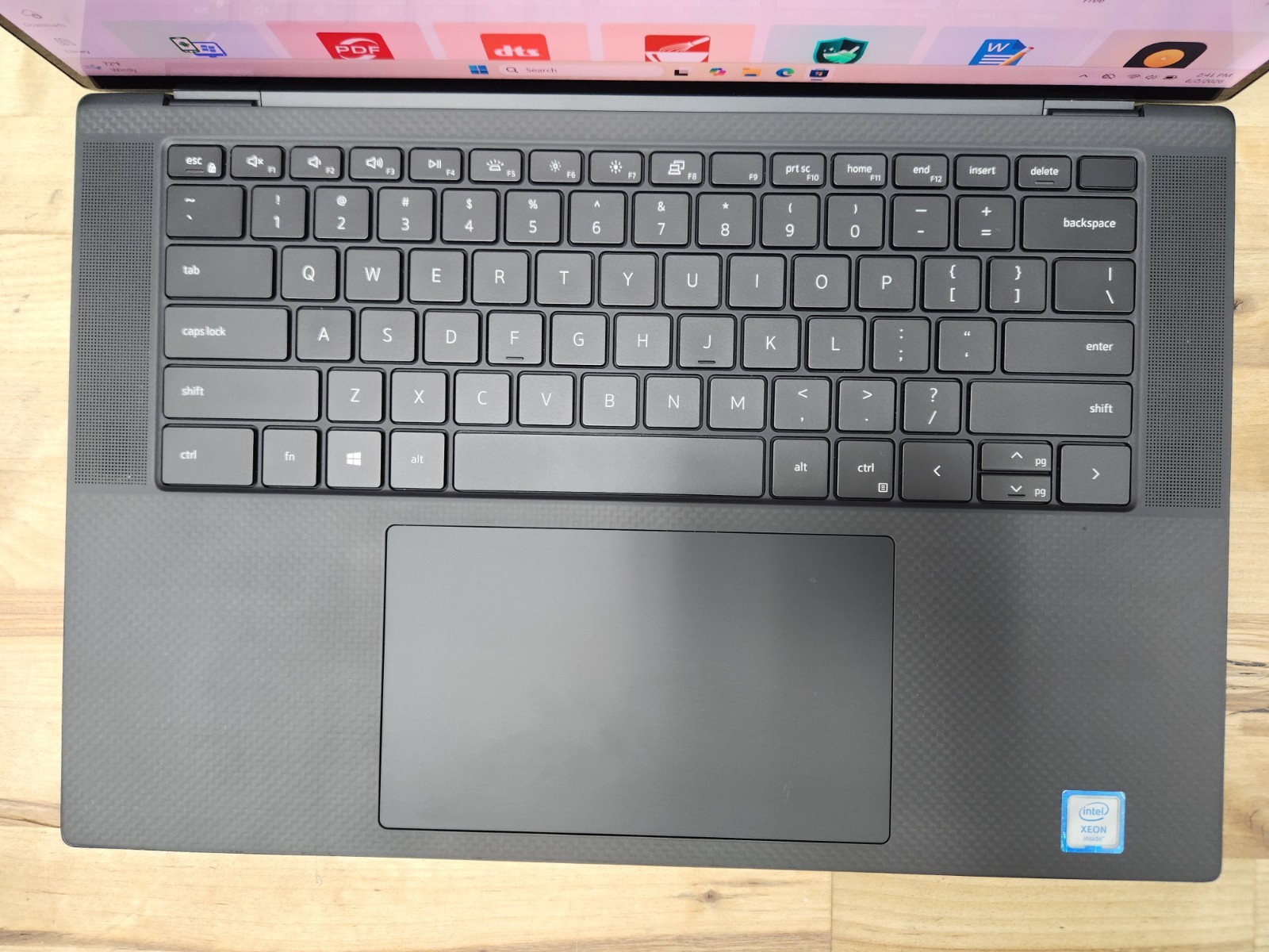 Dell Precision 5550 15.6 4K Touchscreen W-10855M 32GB RAM Quadro T2000 Win 11 ~