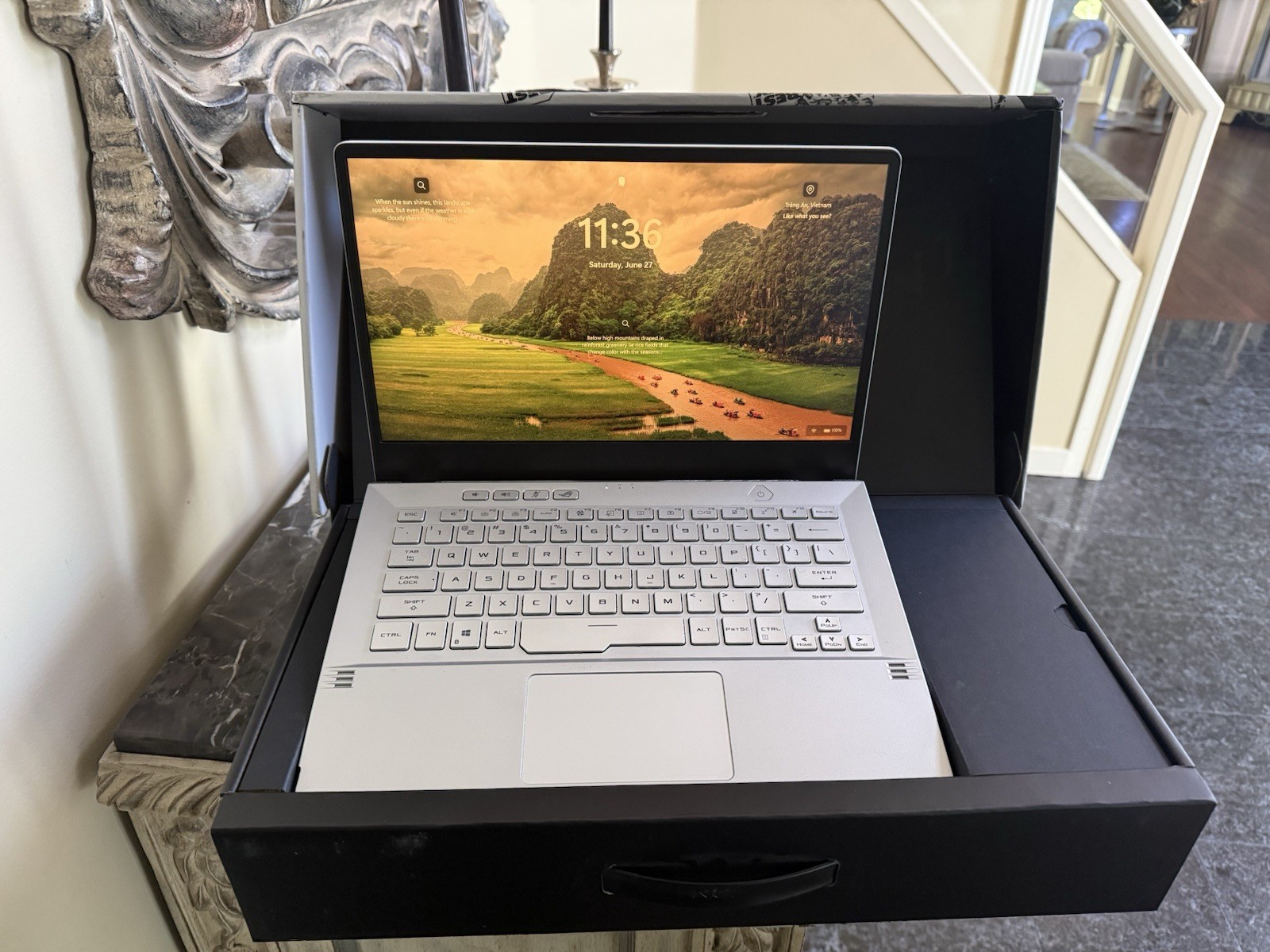 ASUS ROG Zephyrus G14 14in Ryzen 9 16GB 1TB SSD RTX 3060 White