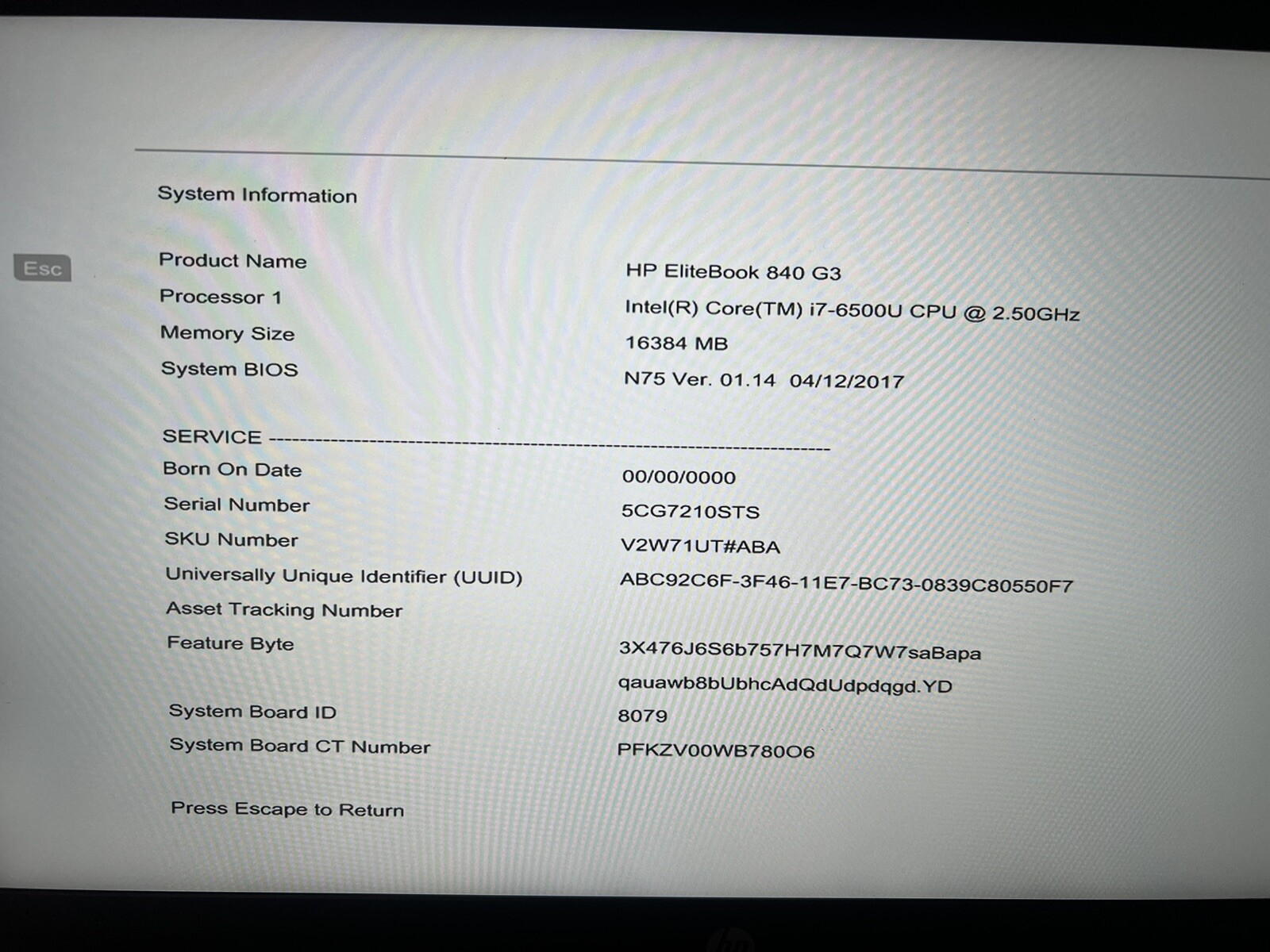 HP EliteBook 840 G3 14″ (512GB SSD, Intel Core i7 6th Gen., 2.60 GHz, 16GB)…