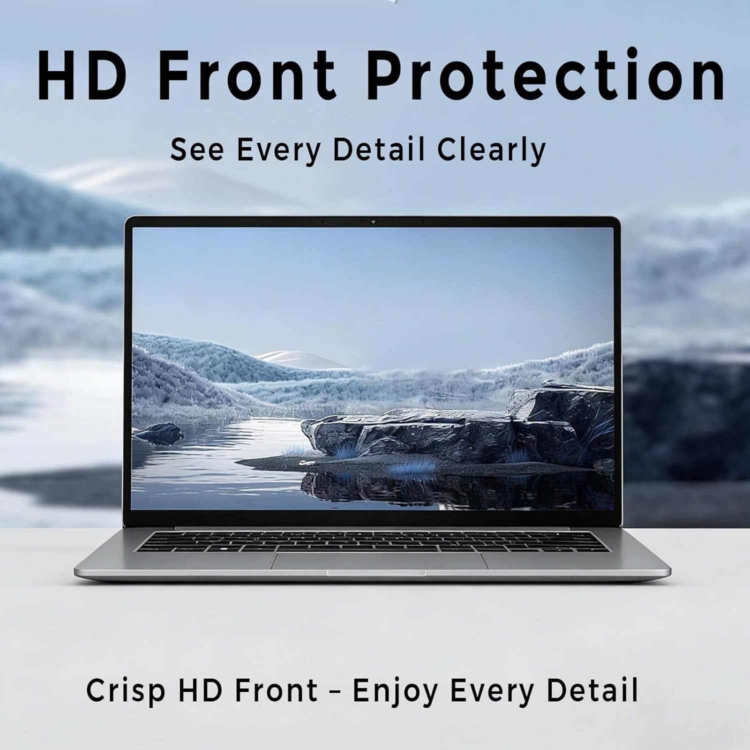 Laptop Privacy Screen 12 Inch 16:10, Anti-Spy Filter with Anti-Glare Protection
