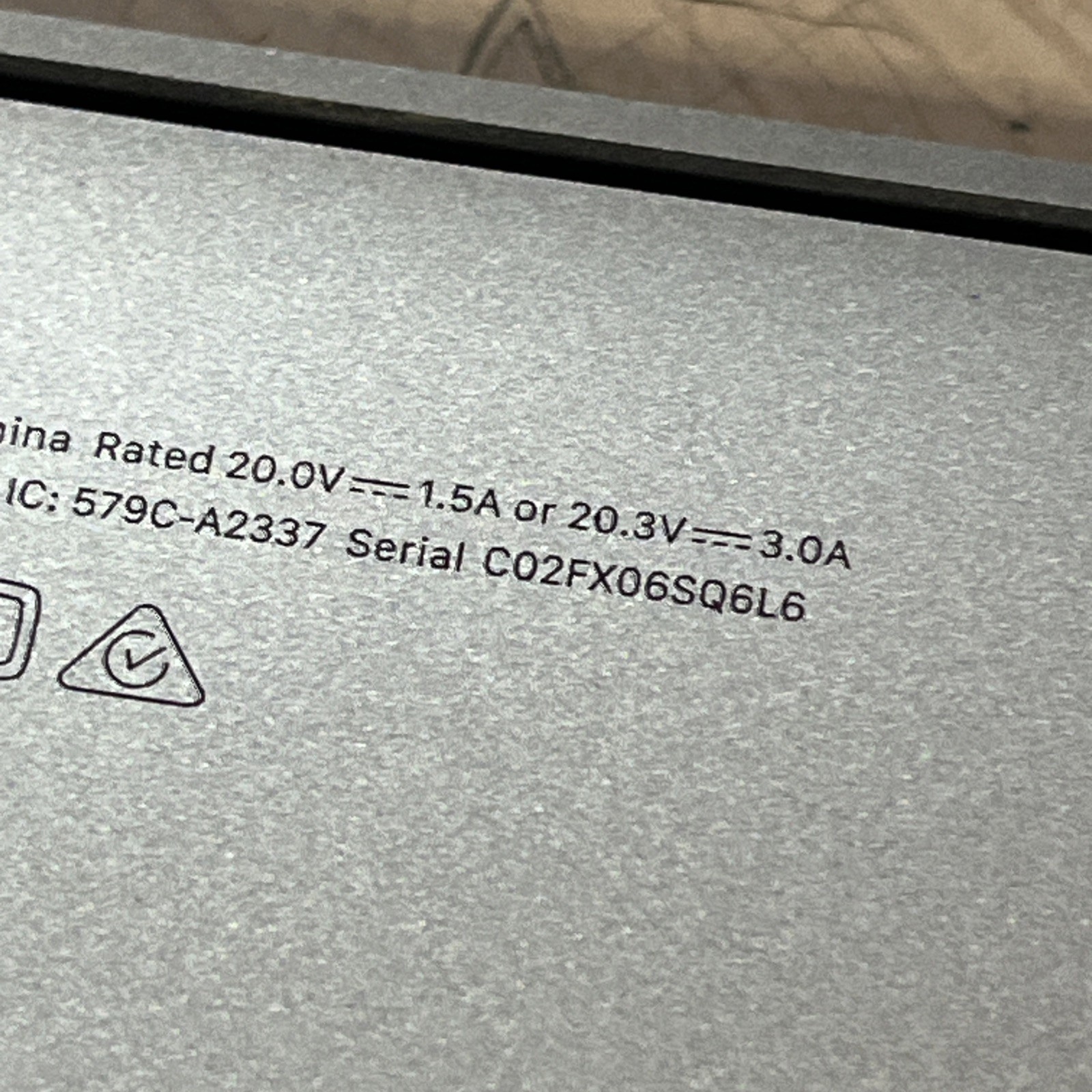APPLE MACBOOK AIR “M1″ 8 CPU/7 GPU 13” 3.2GHZ 8GB RAM 128SSD