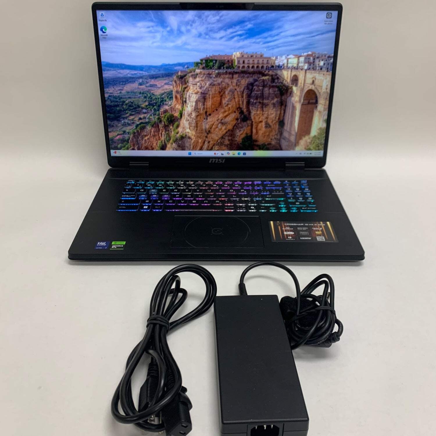 MSI Crosshair 18 18″ Core Ultra 7 255HX 2.4GHz 32GB RAM 1TB SSD GeForce RTX 5060