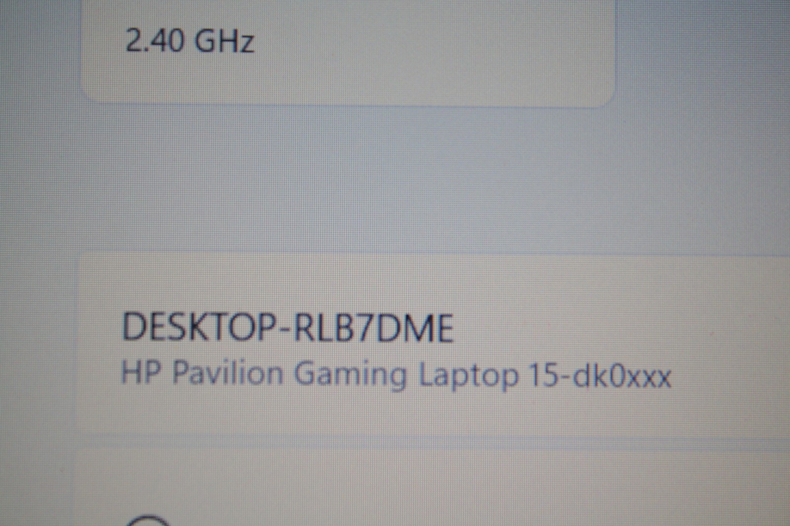 HP Pavilion 15-dk0xxx, Gaming i5-9300H 2.4GHz, 16GB, 1TB SSD, GeForce GTX 1050