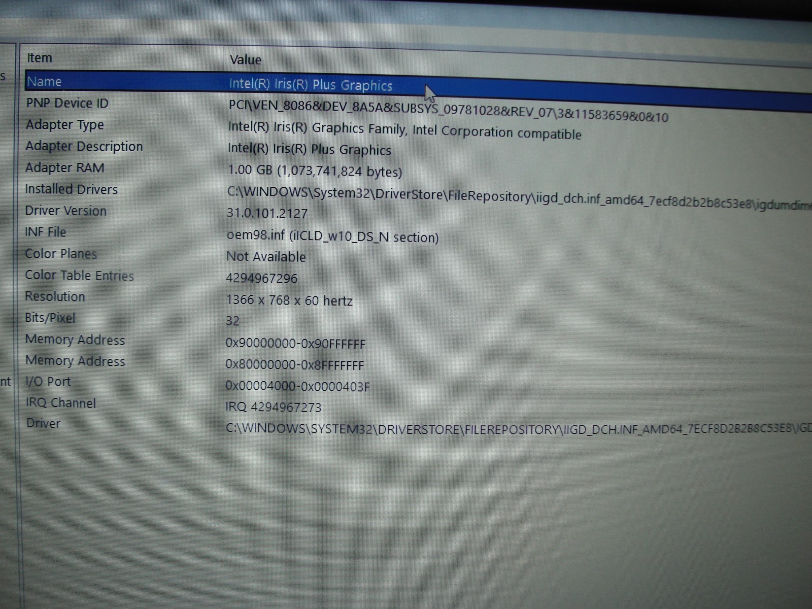 Dell Inspiron 3493 Intel Core i5-1035G4 1.1GHz 4GB 128GB SSD 14″ HD Win 11 Home