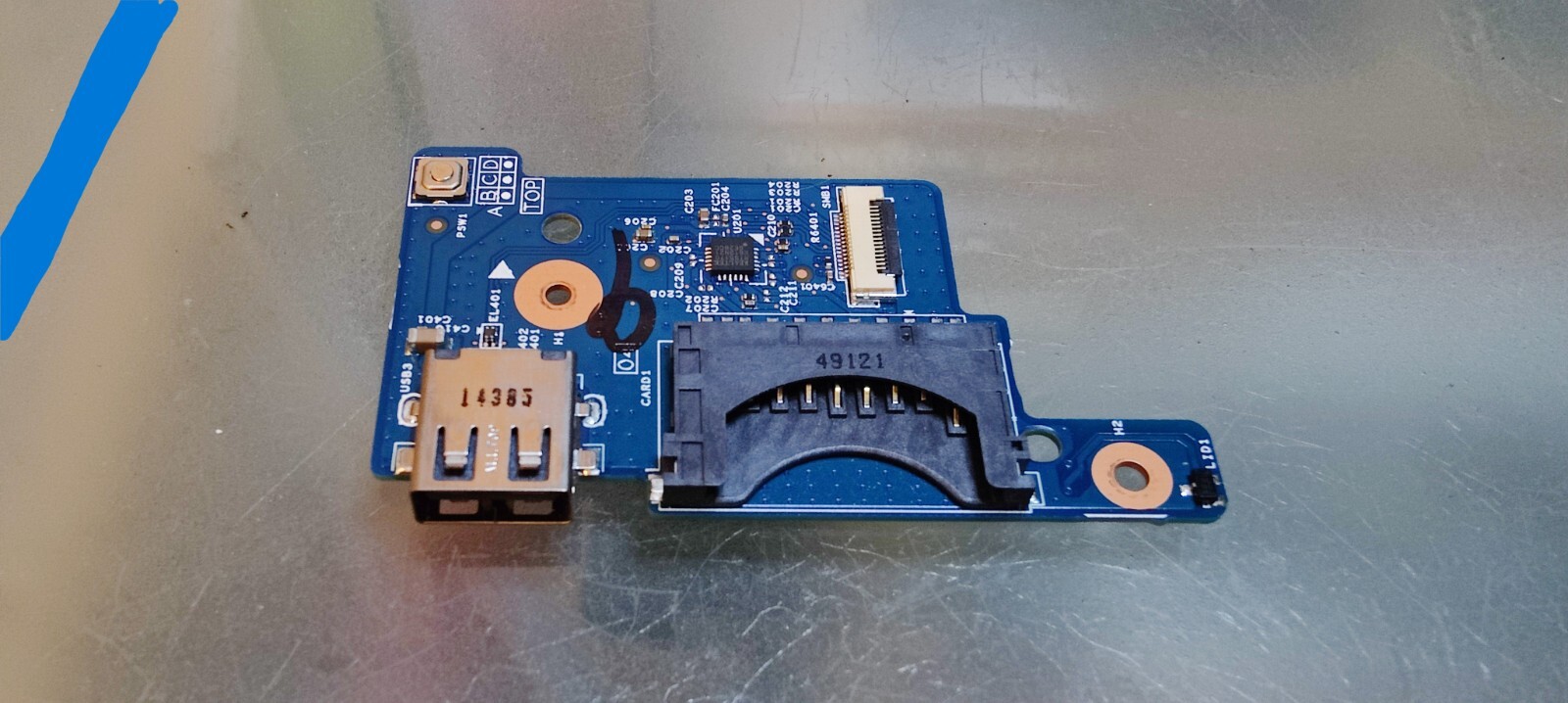 ACER ES1-512 ES1-531 ES1-571 E5-511 E5-571 SCHEDA ACCENSIONE SD 448.03704.0011