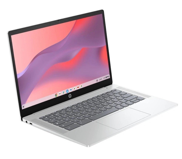 HP 14″ TOUCHSCREEN Chromebook-Intel/4GB RAM/128GB SSD-Webcam-WiFi 6-Bluetooth5.3