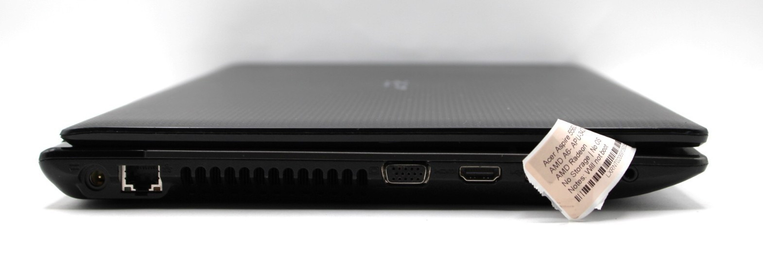 Acer Aspire 5560 AMD A6-APU-3420M@1.5GHz 4GB DDR3 NO STORAGE OR OS*PARTS/REPAIR*