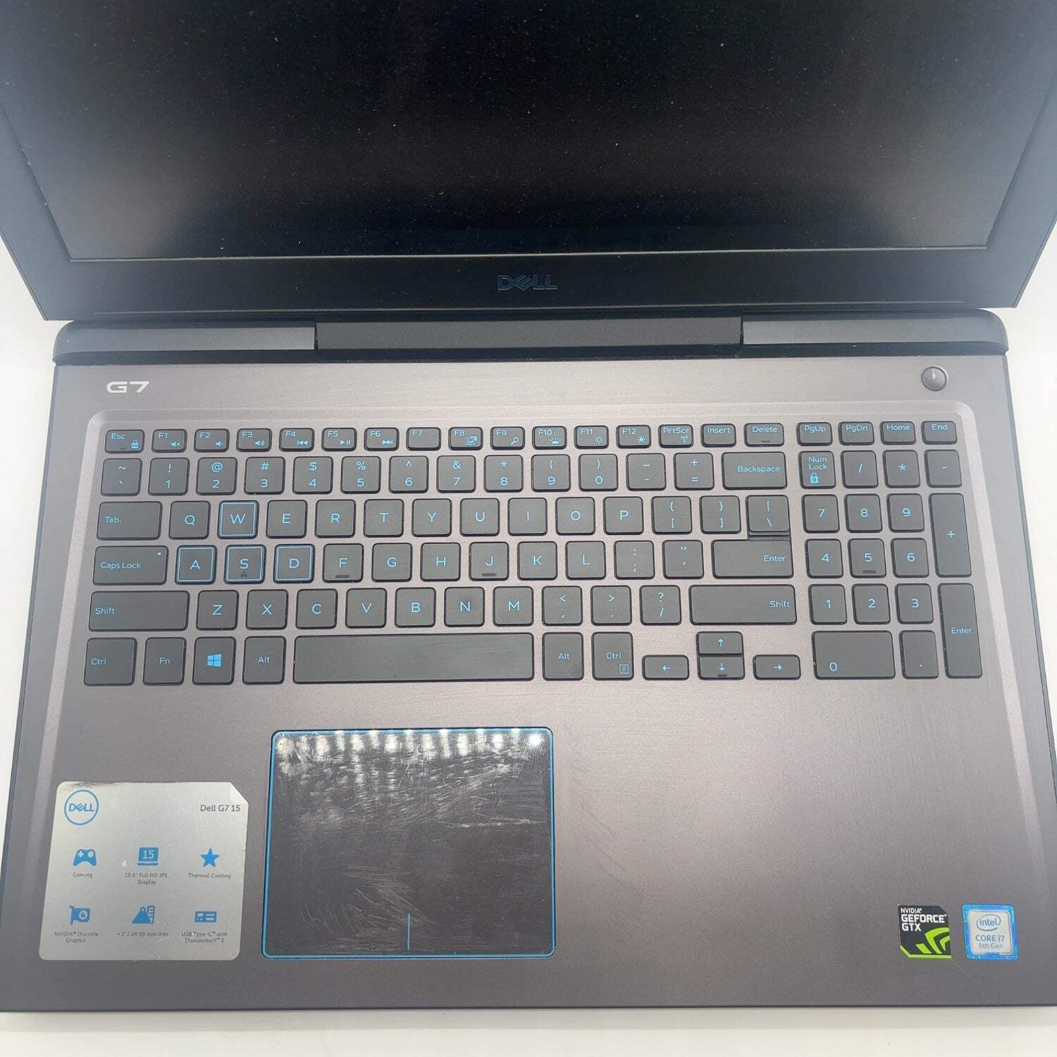 Dell G7 7588 15.6″ i7-8750H 2.2GHz 8GB RAM 256GB SSD GeForce GTX 1060 Max-Q