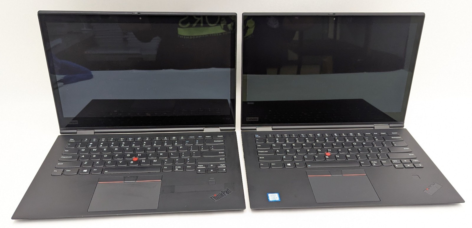 Lot of 2 Lenovo ThinkPad X1 Yoga 3rd Gen 14″ Laptop i5-8250U 8GB – *BAD SPEAKERS