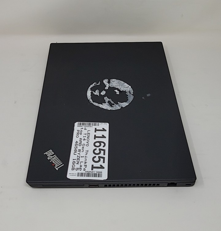 LENOVO ThinkPad T14 Gen 1 Laptop AMD RYZEN 5 PRO 4650U 16GB 256GB SEE NOTES