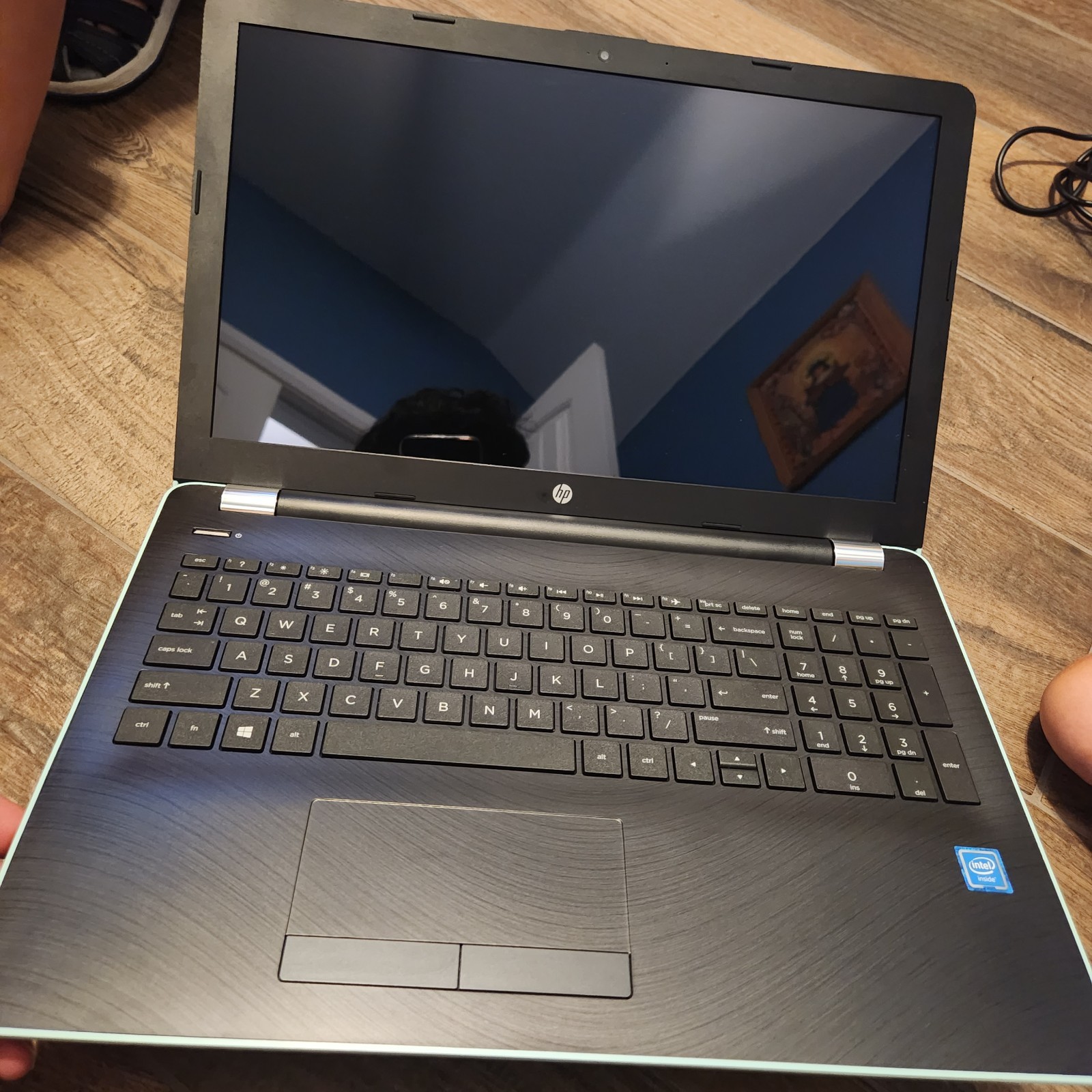 HP 15-bs005ds – Celeron CPU N3060 – 4GB RAM – 1TB HDD – Baby Blue Color