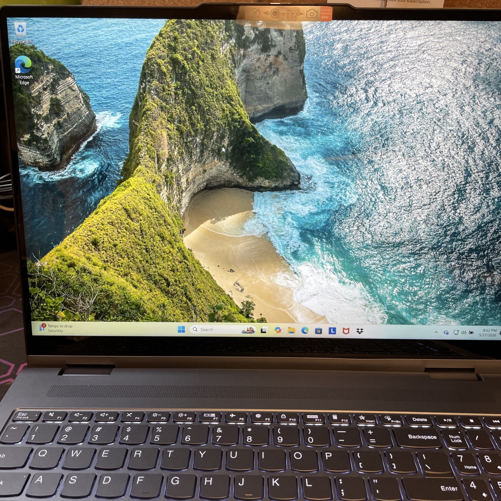 Lenovo IdeaPad 5 2-in-1 16″ Touch Core 5 120U 16GB 512GB Backlit KB CAM