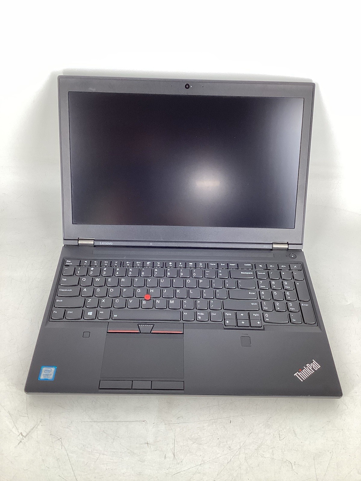 Lenovo ThinkPad P51 15.6″ (i7-7700HQ 2.8GHz Quadro M1200, 32GB, No SSD/OS) No AC