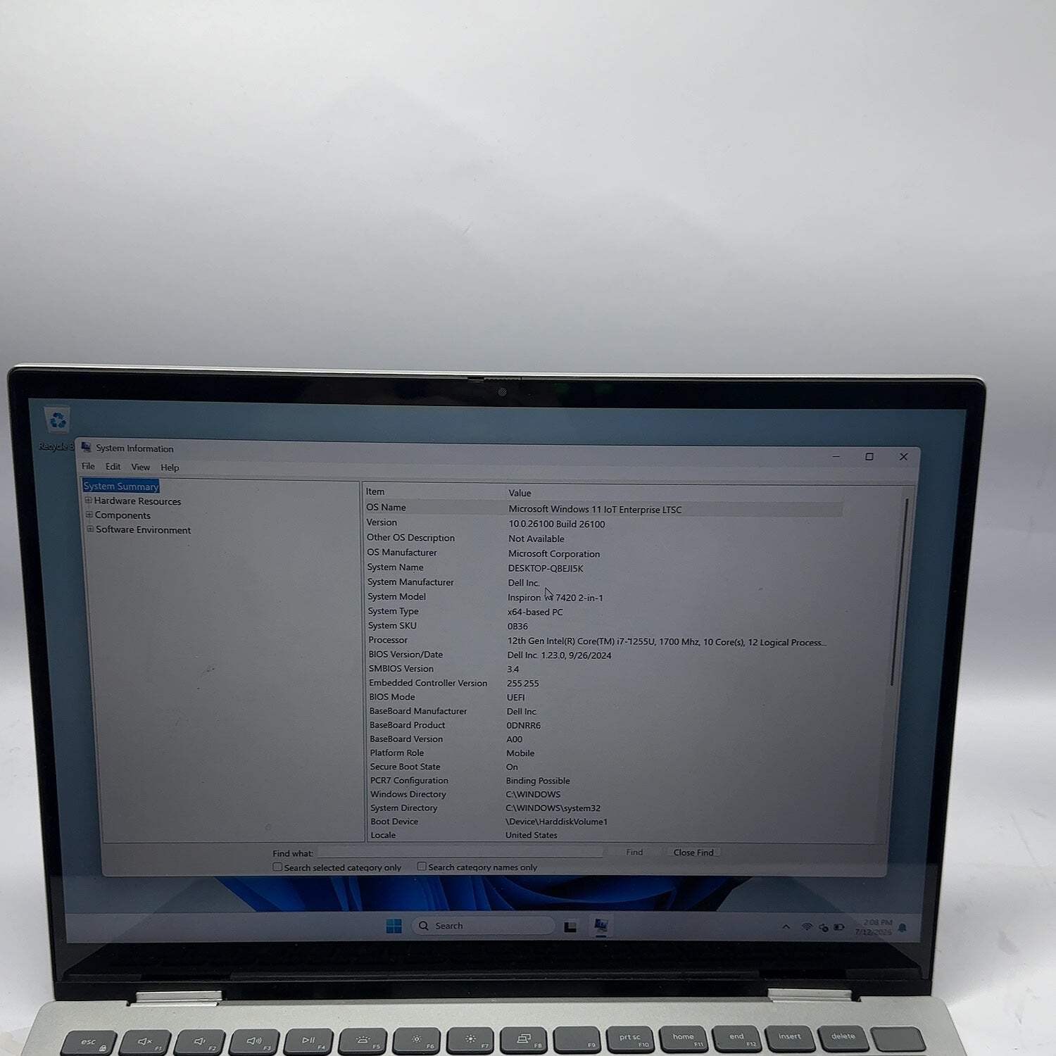 Dell Inspiron 14 7420 14″ i7-1255U 1.7GHz 16GB RAM 512GB SSD